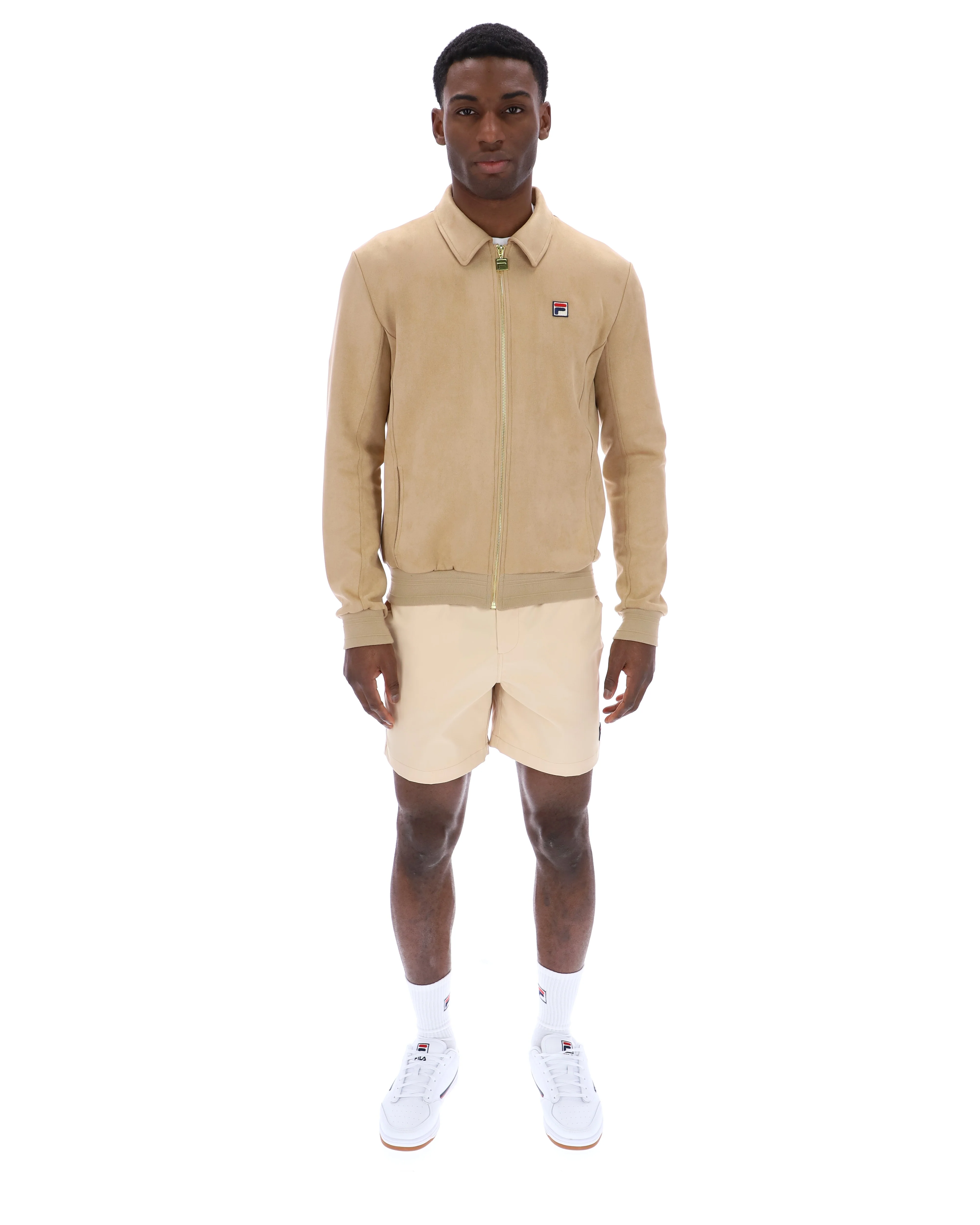 Classic Beige Francesco Suede Jacket - Image 4