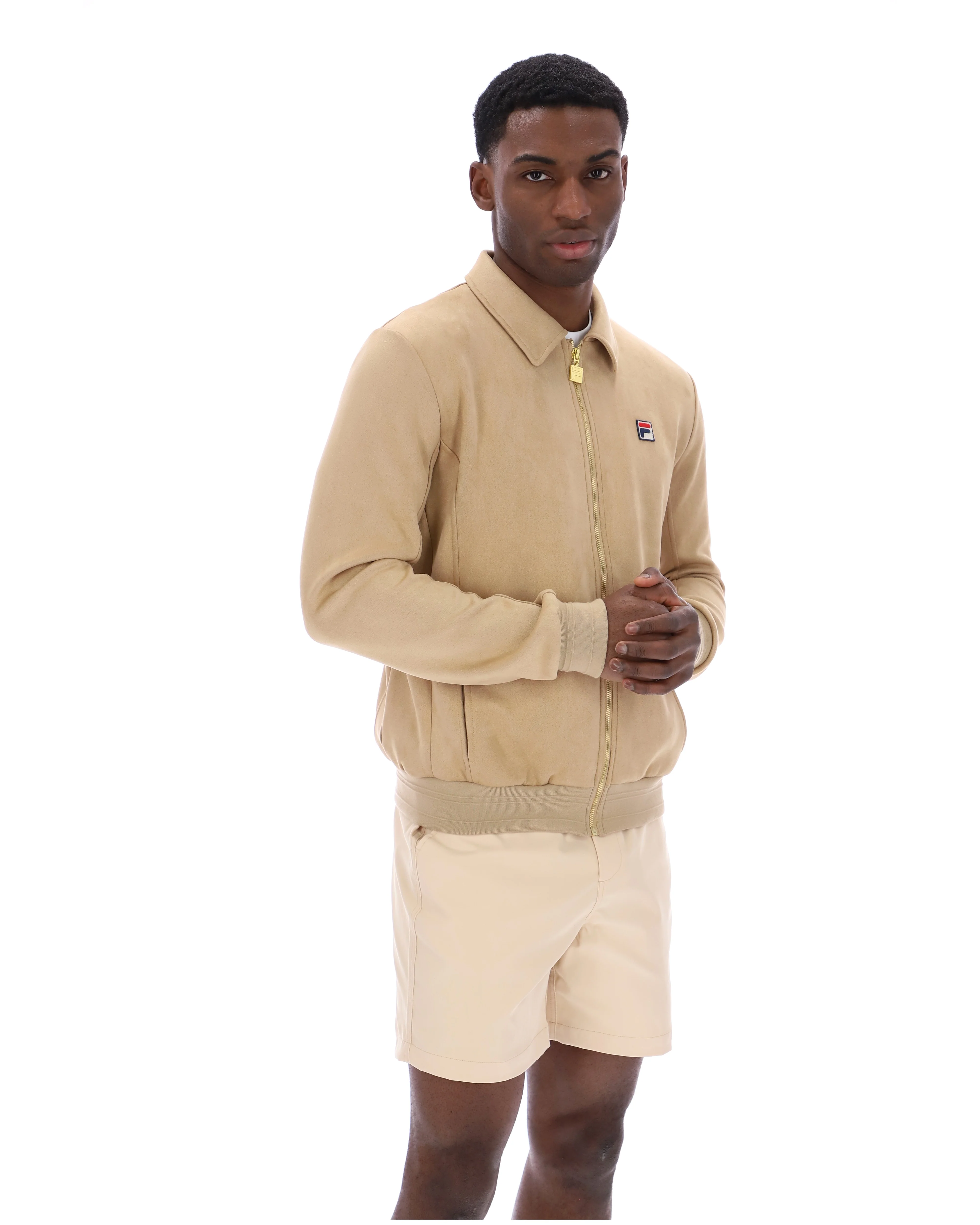 Classic Beige Francesco Suede Jacket - Image 5