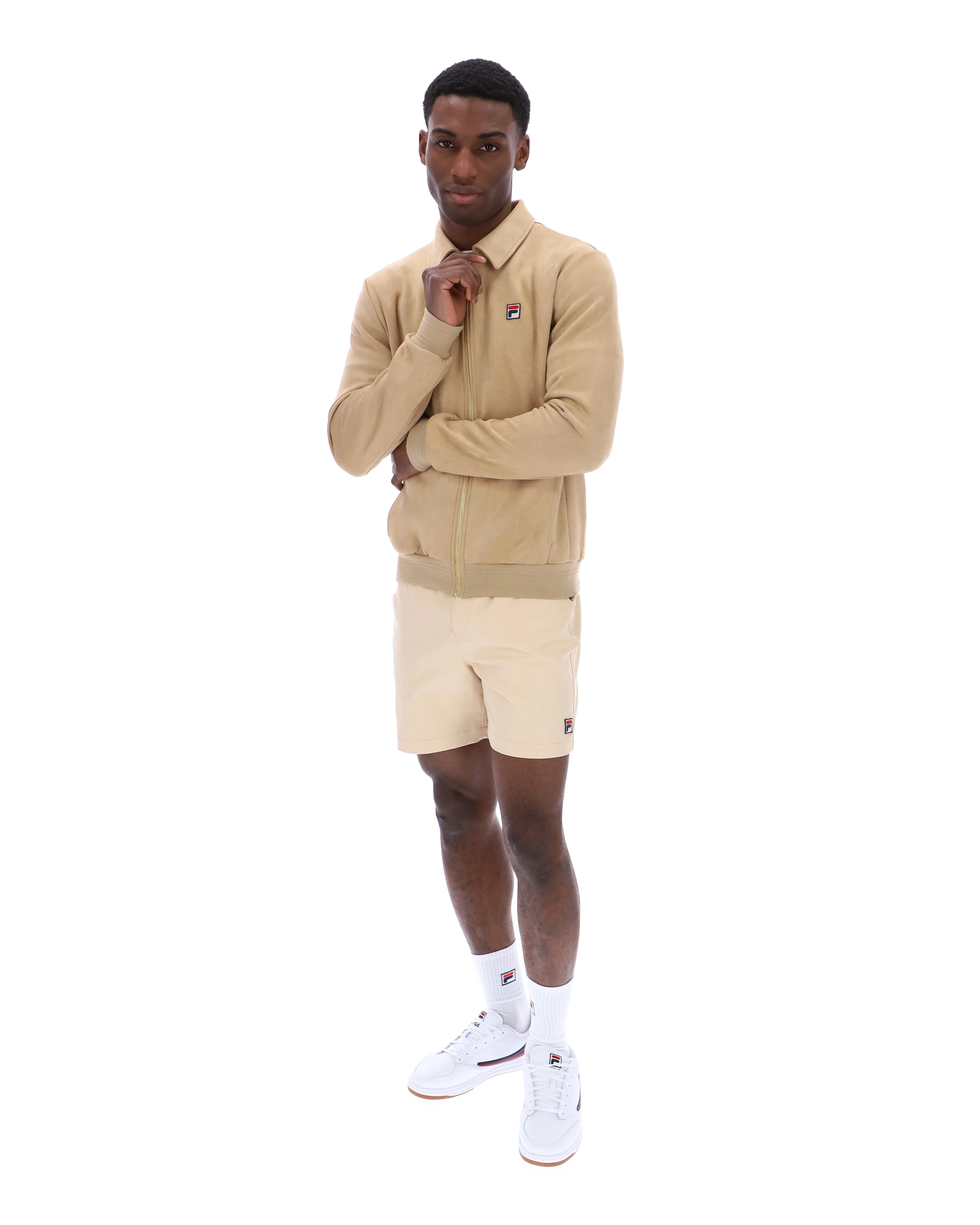 Classic Beige Francesco Suede Jacket - Image 6