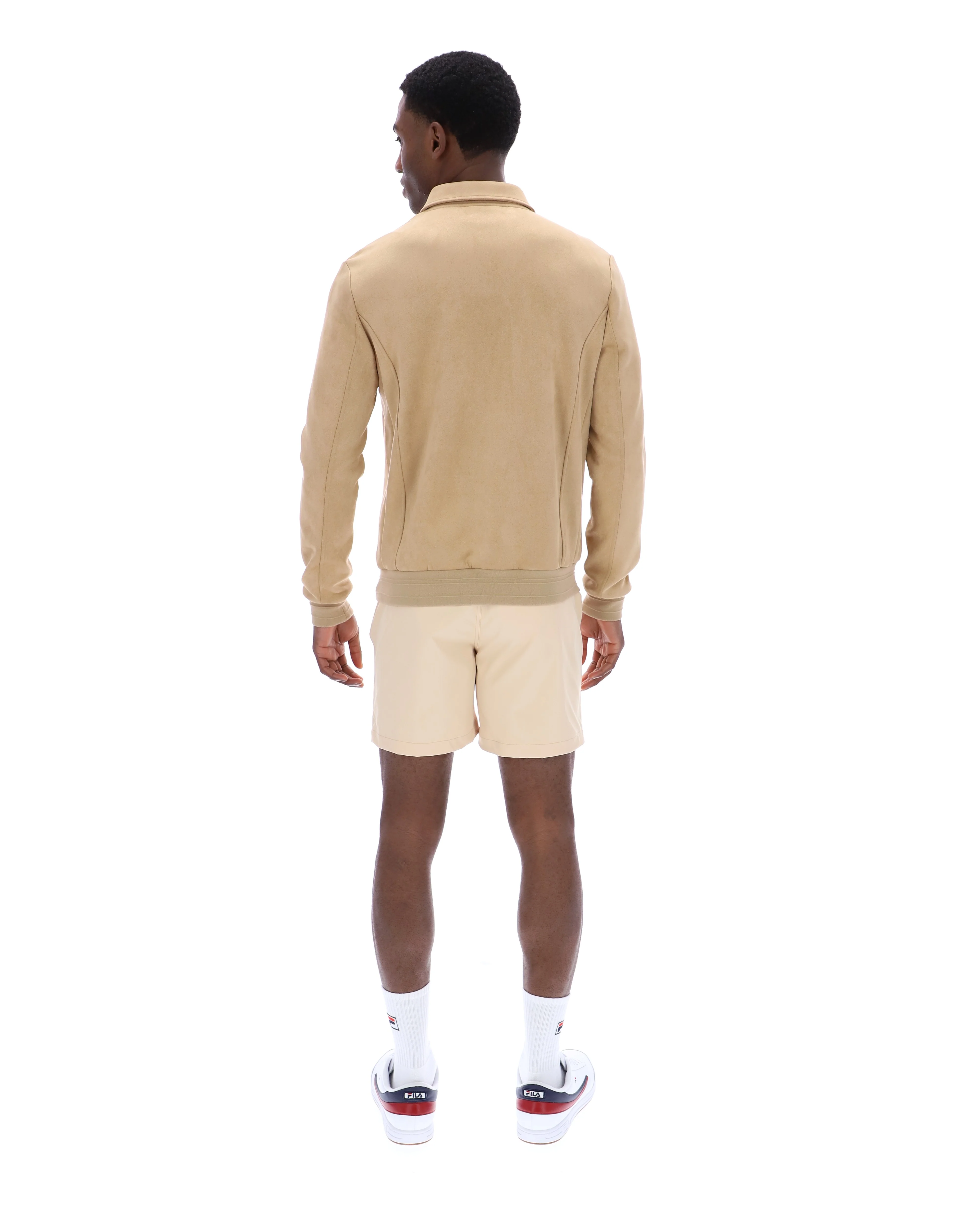 Classic Beige Francesco Suede Jacket - Image 8