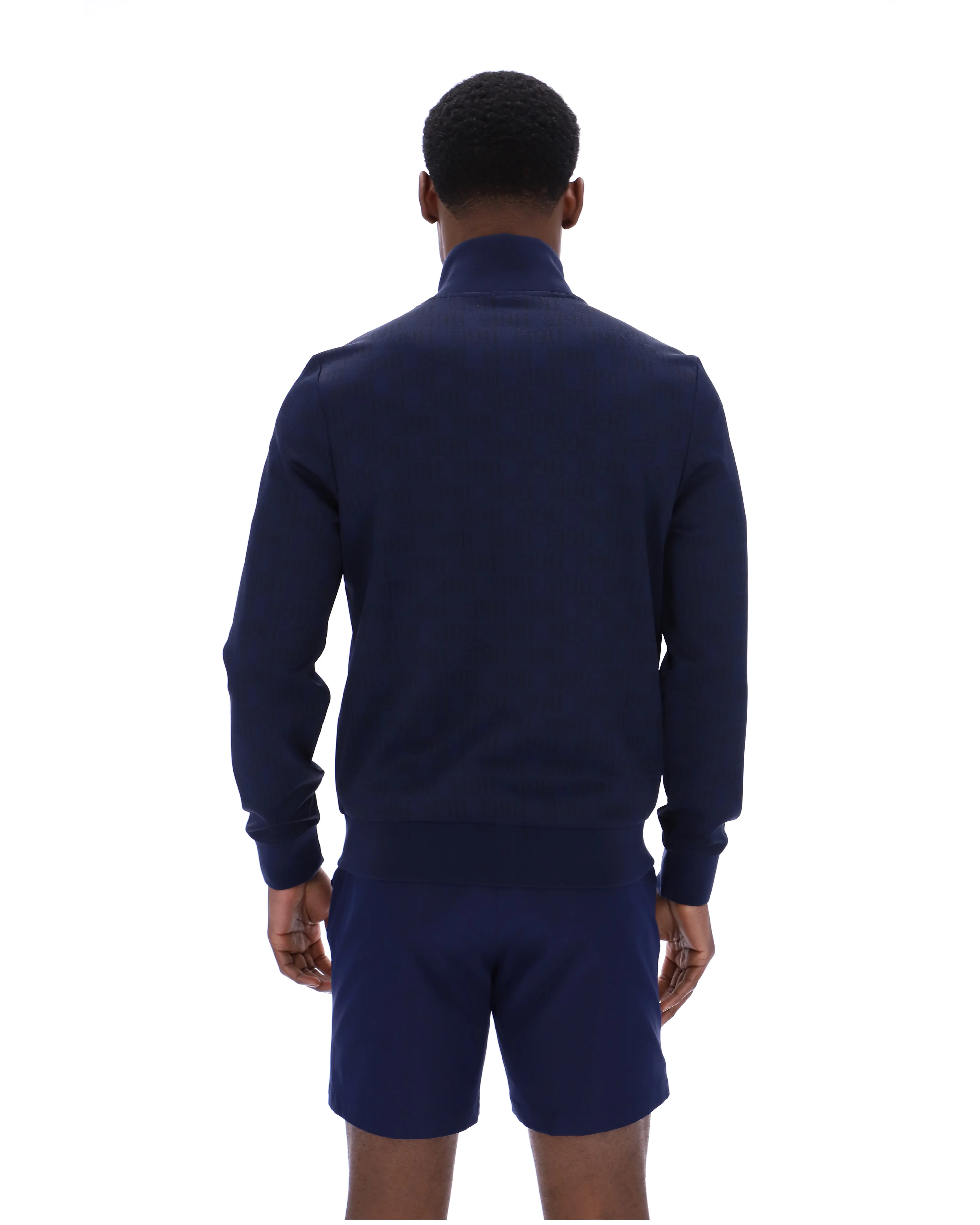Fila Navy Gennaro 1911 Monogram Track Top - Image 8