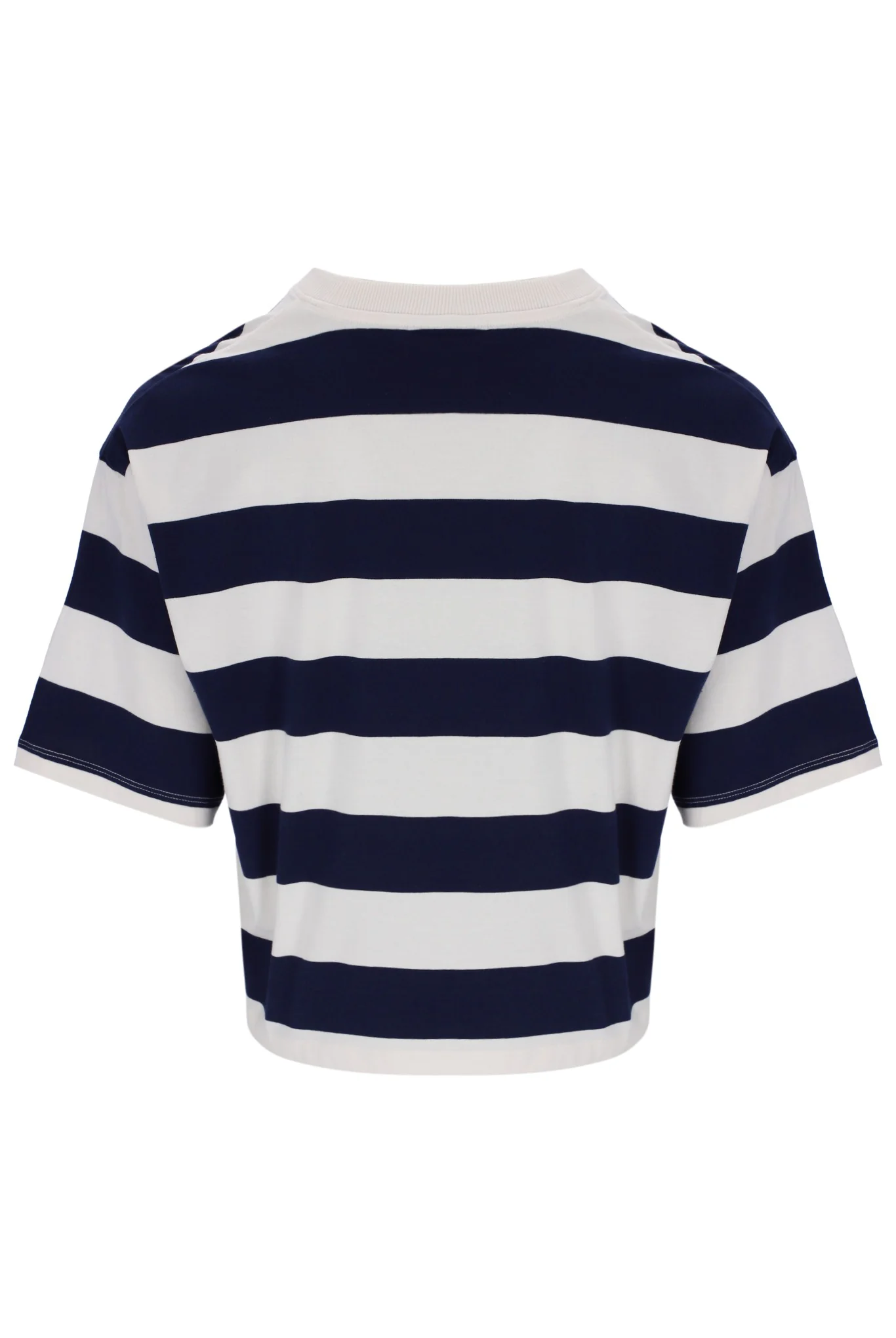Fila Navy Genoa Boxy Cropped Tee - Image 9