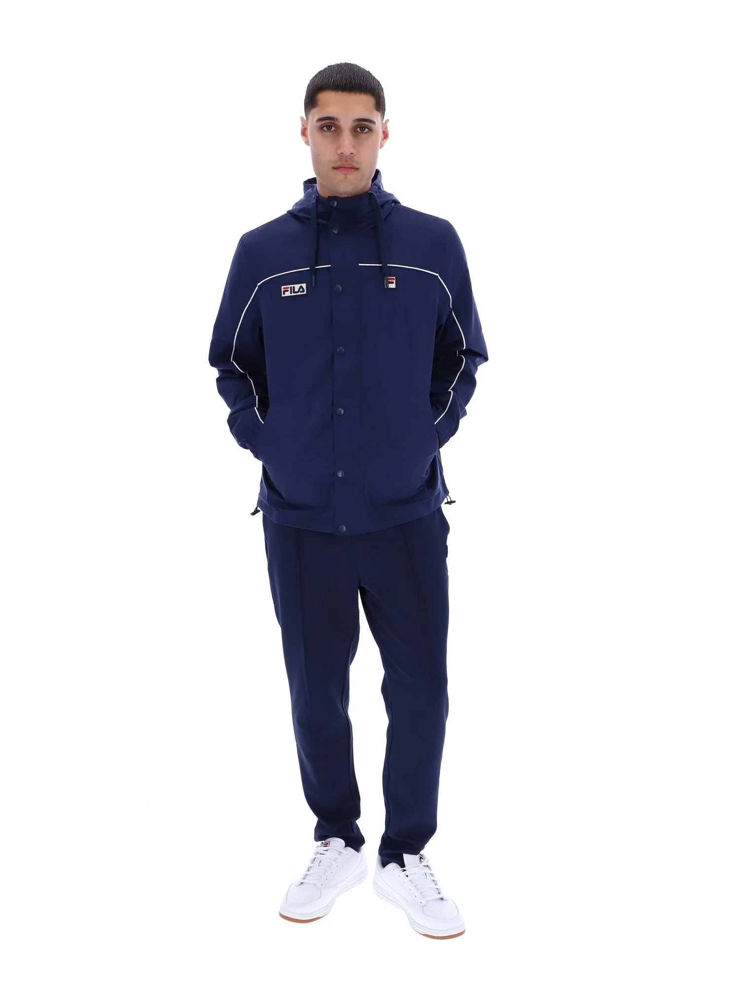 Fila Navy Gino Light Weight Jacket - Image 3