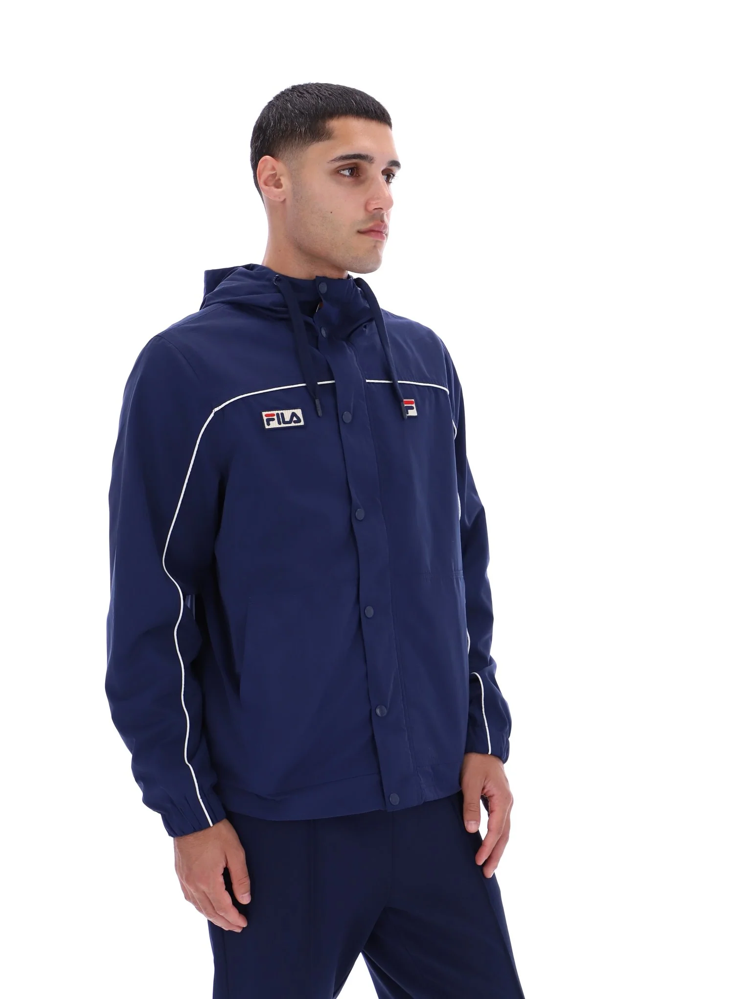 Fila Navy Gino Light Weight Jacket - Image 6