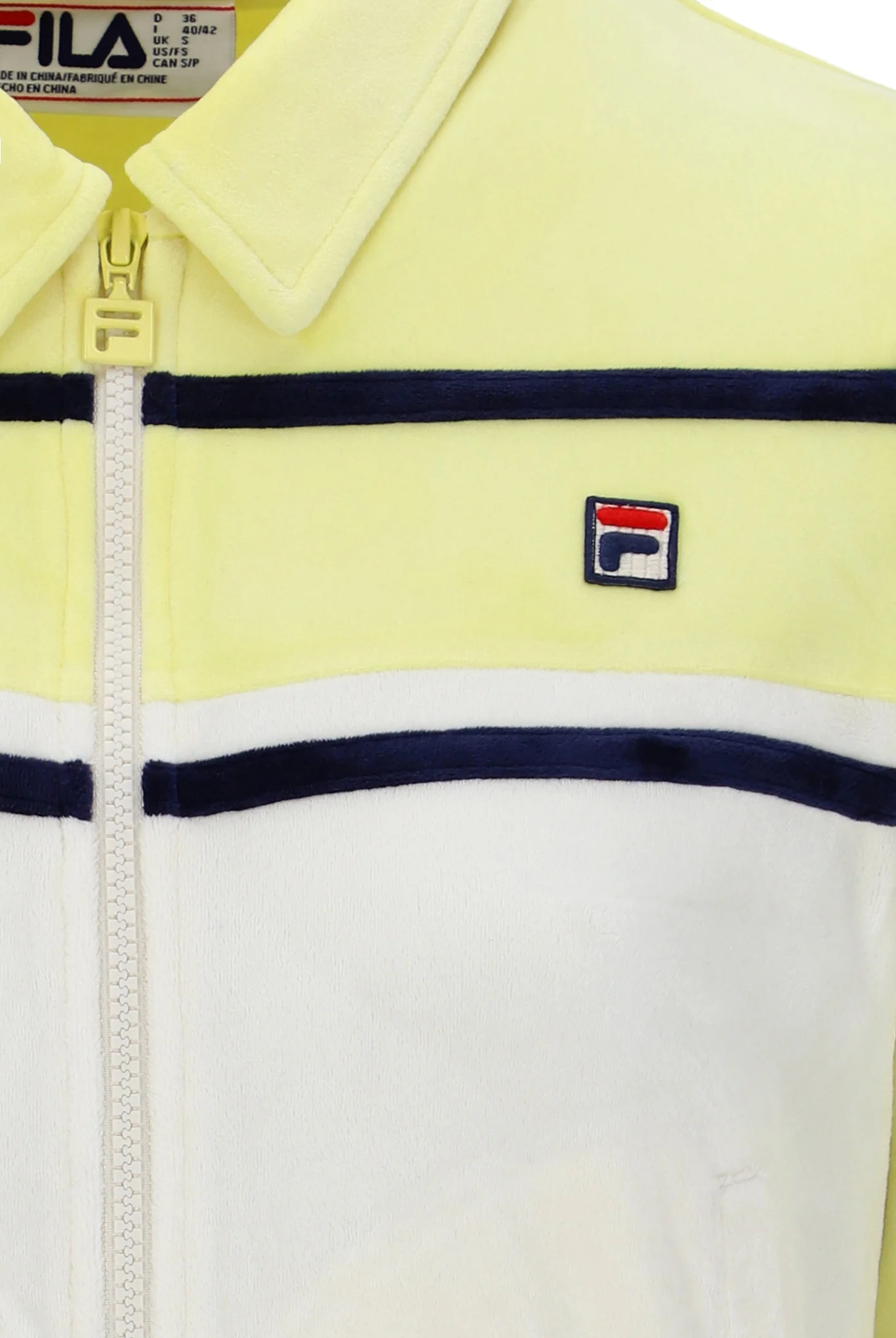Wax Yellow Giovana Cropped Zip-Up Top - Image 5