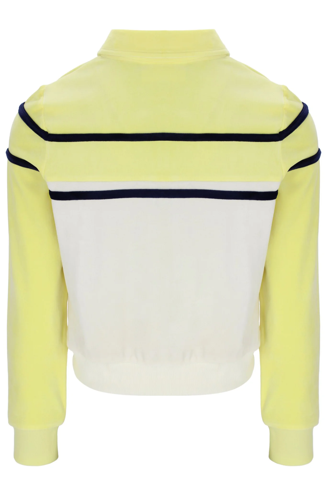 Wax Yellow Giovana Cropped Zip-Up Top - Image 9