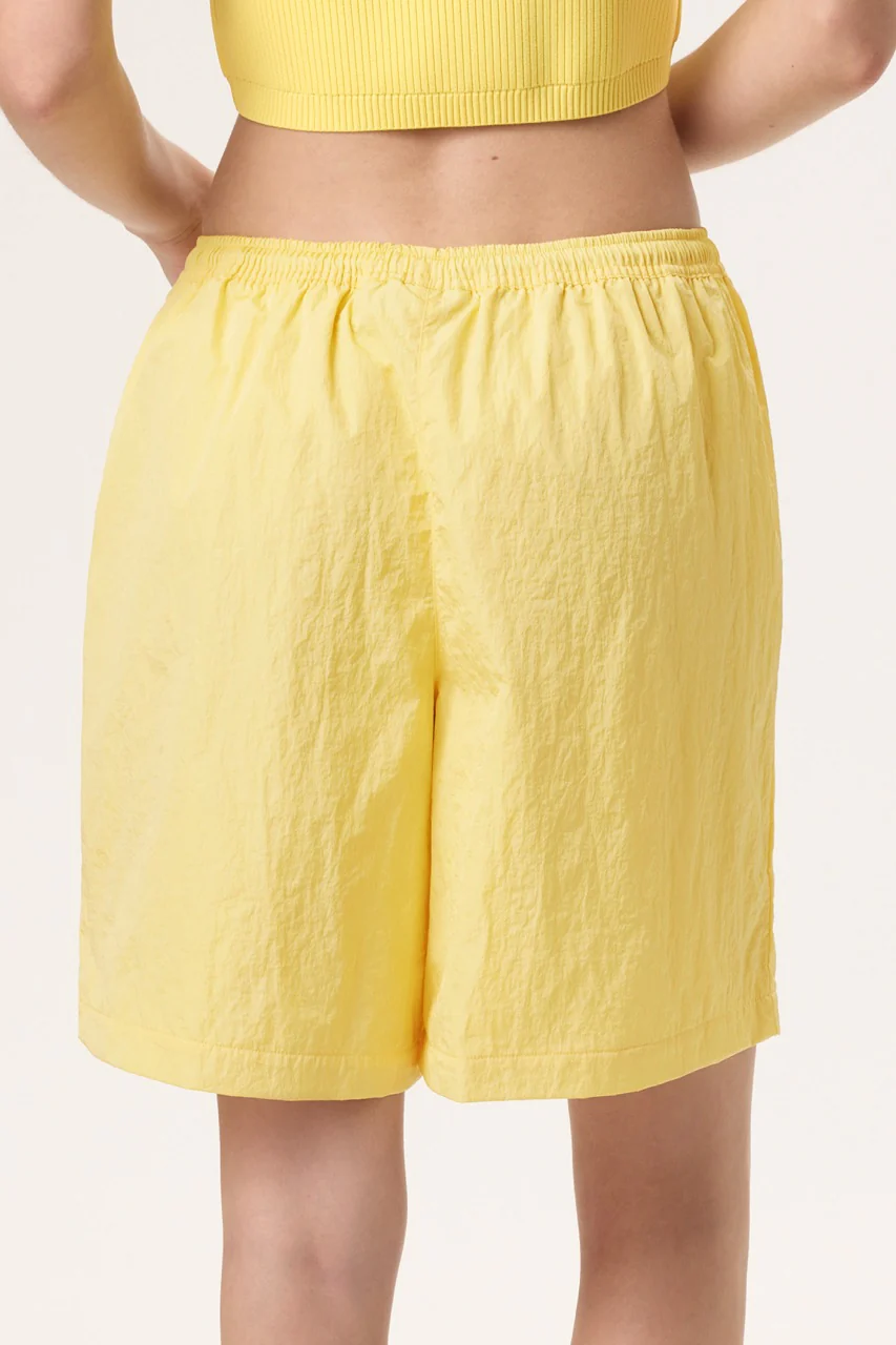 Popcorn Fila x Hailey Crinkle Shorts - Image 3