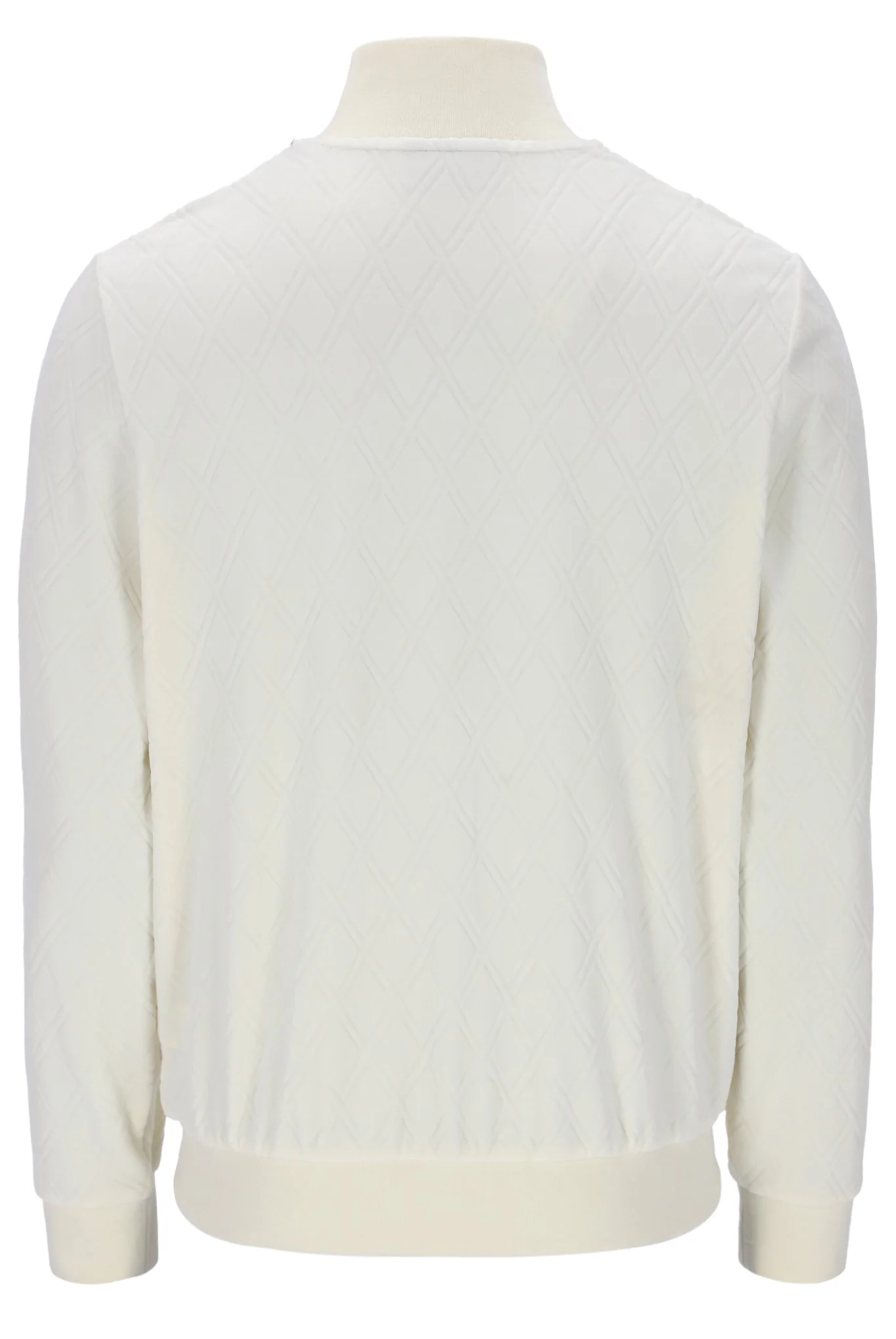 Coconut Milk Hanay Embossed Diamond Jacket - Image 9