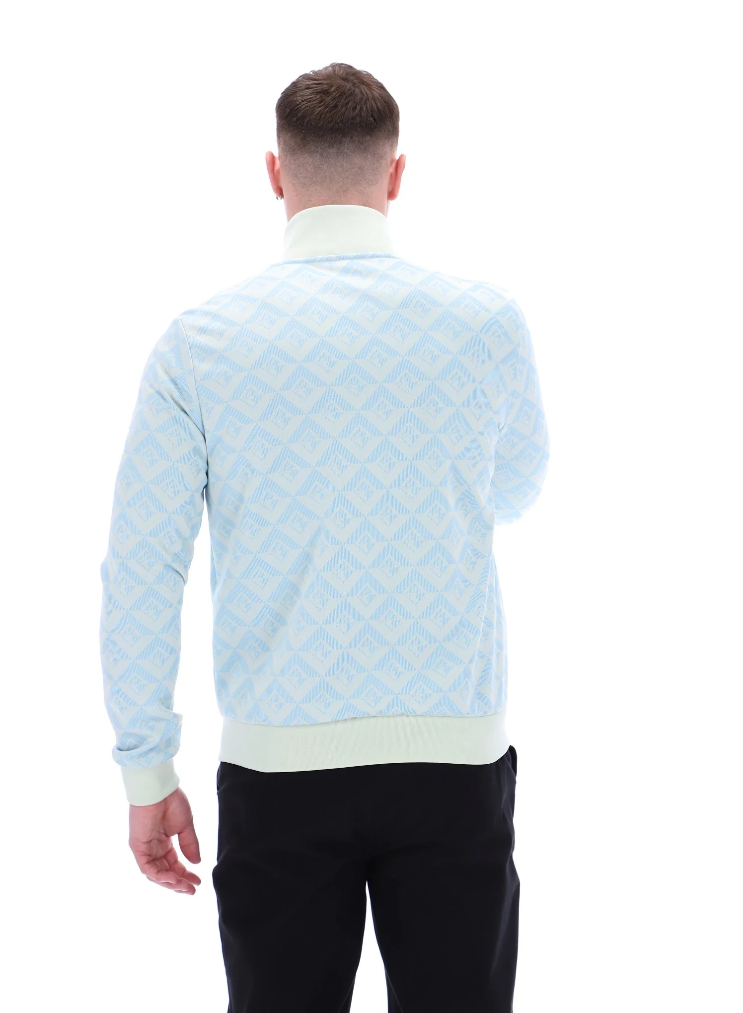 Summer Song Hank Jacquard Geo Track Top - Image 10