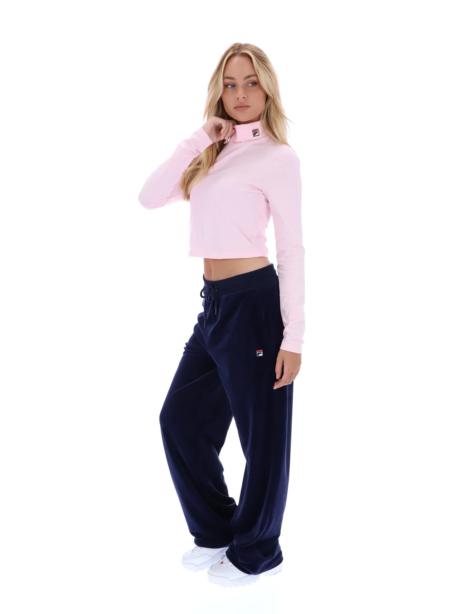 Pinkaboo Heidi Cropped Roll Neck Top - Image 5