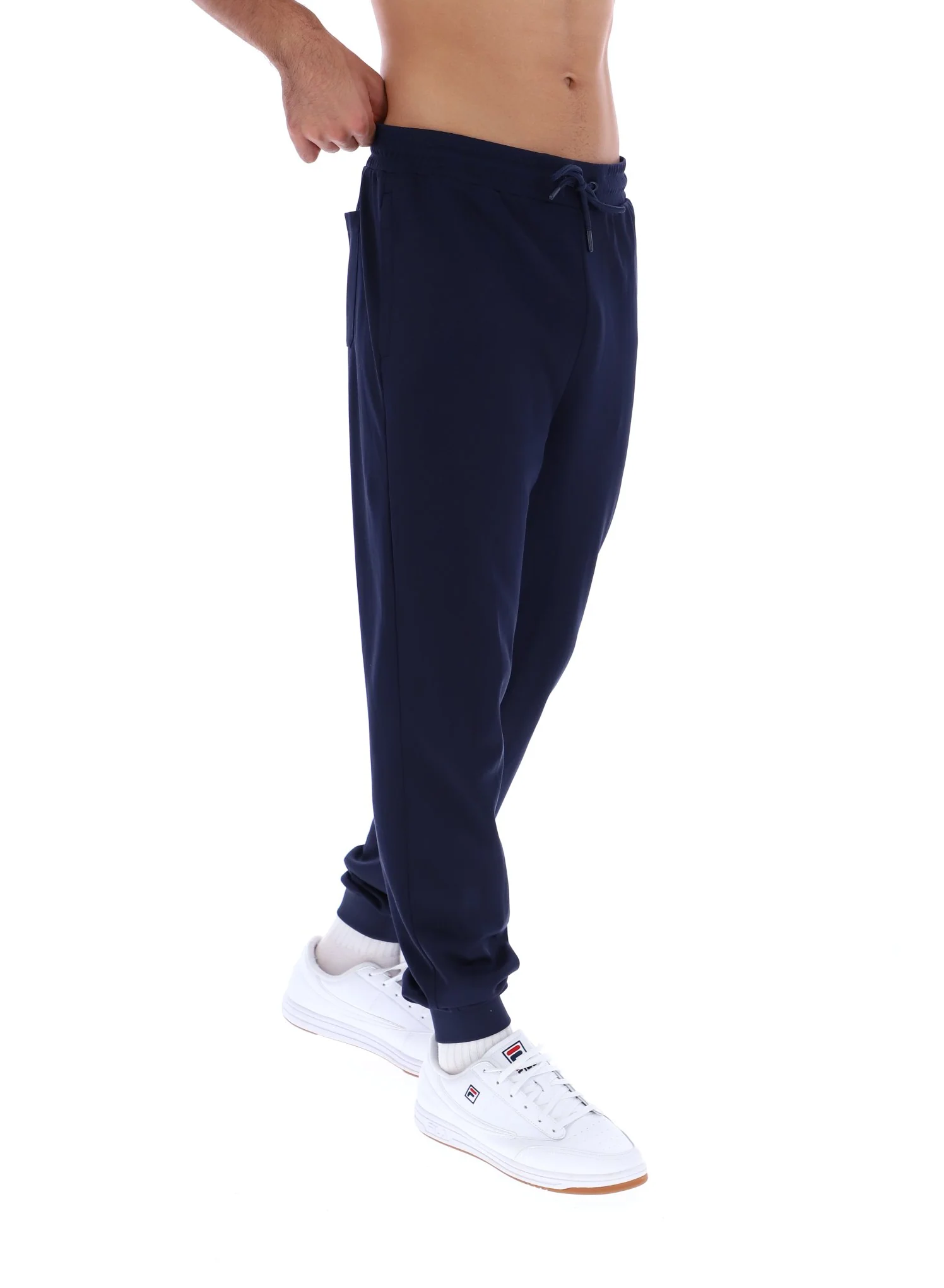 Fila Navy Henri Zip Pocket Joggers - Image 3
