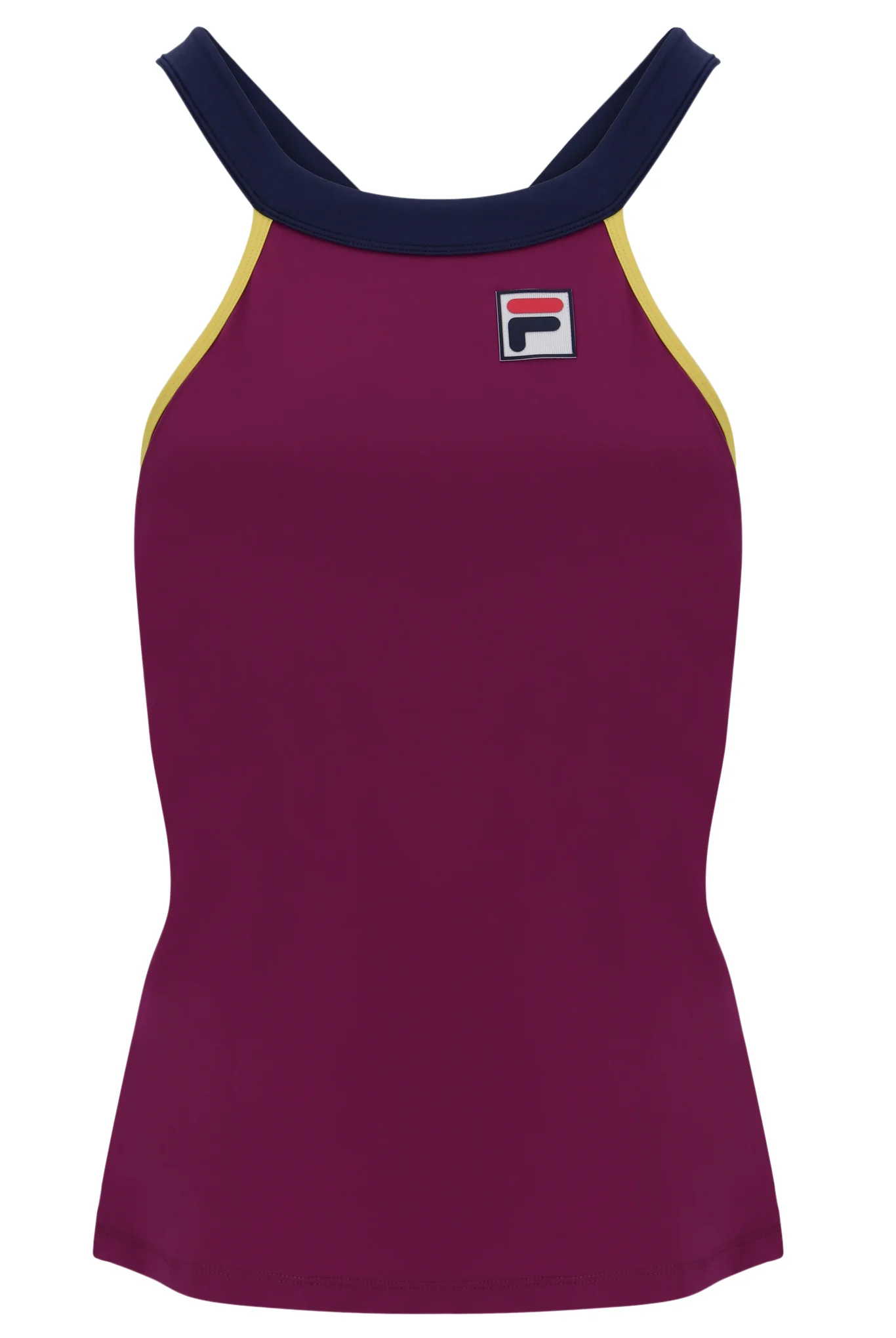 Magenta Purple Heritage Halter Tank Top
