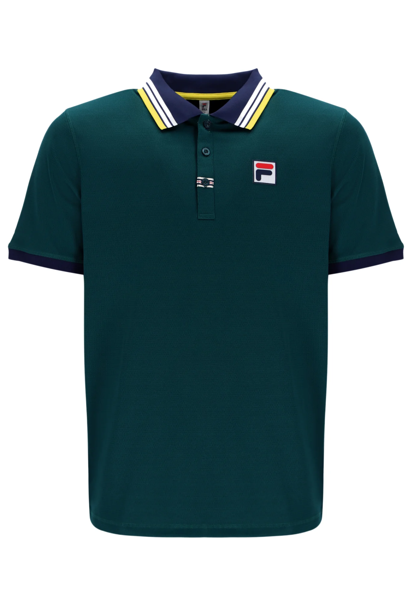 Deep Teal Heritage S/S Solid Polo