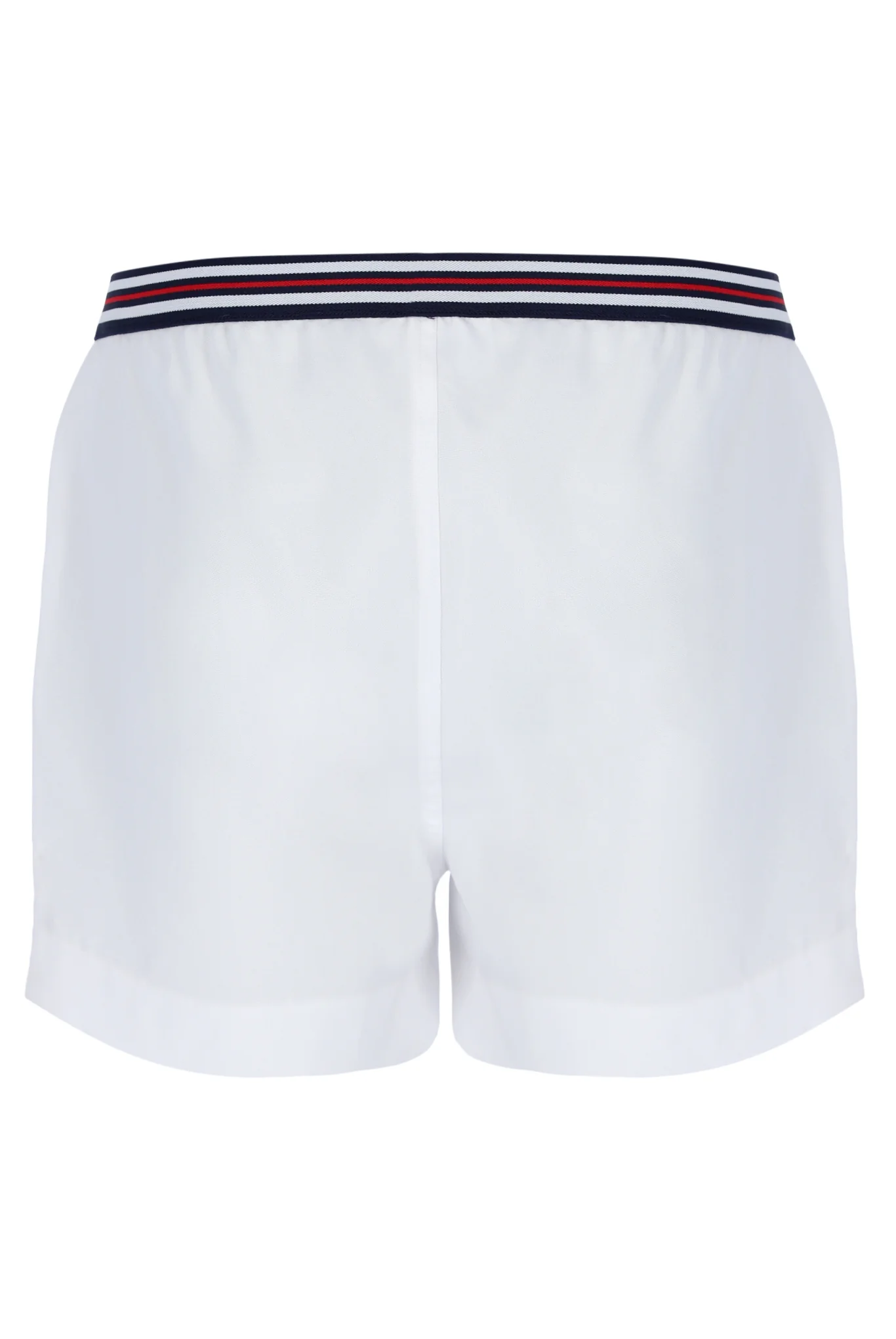 White High Tide Terry Pocket Stripe Shorts - Image 3