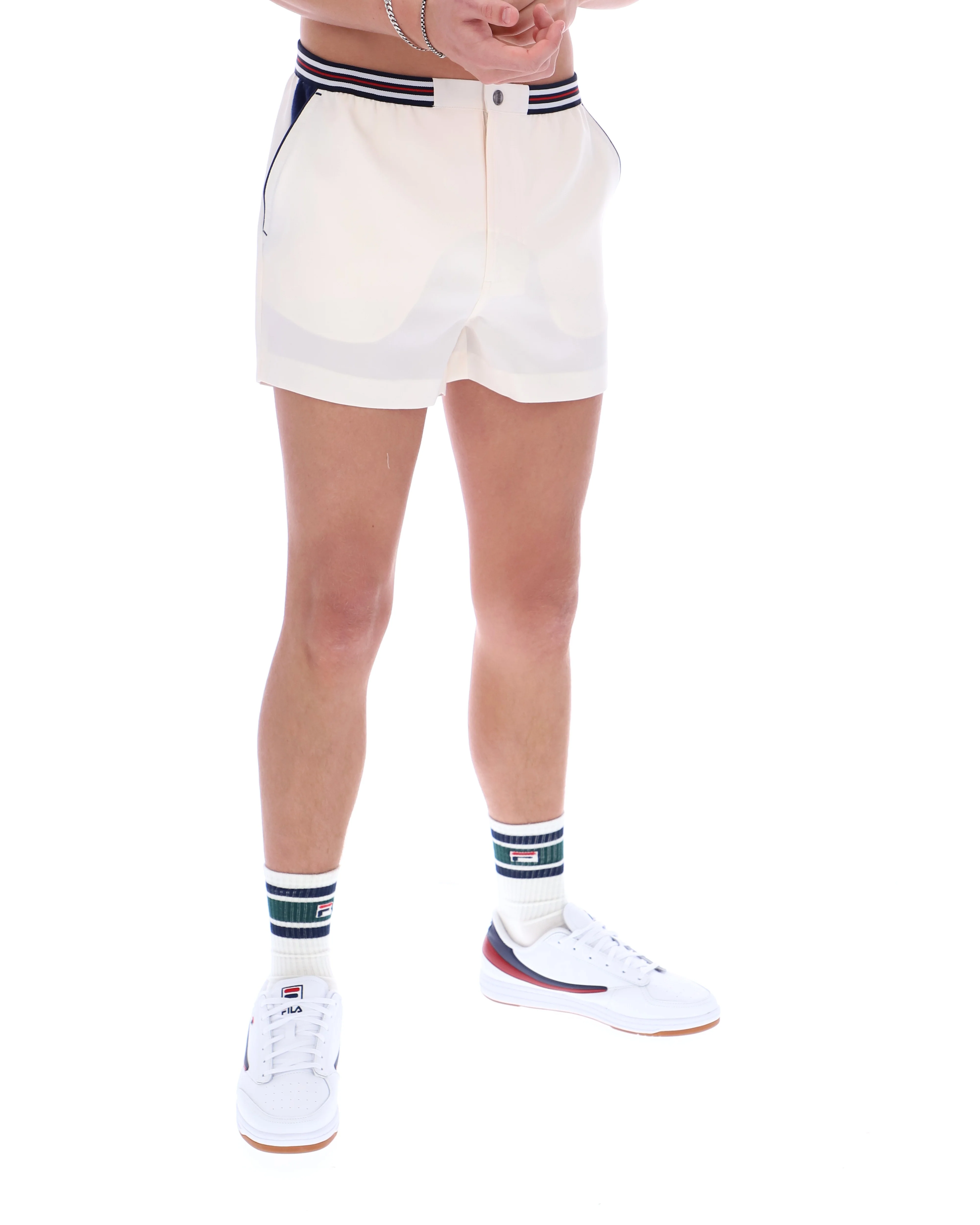 Gardenia High Tide Terry Pocket Stripe Shorts - Image 5