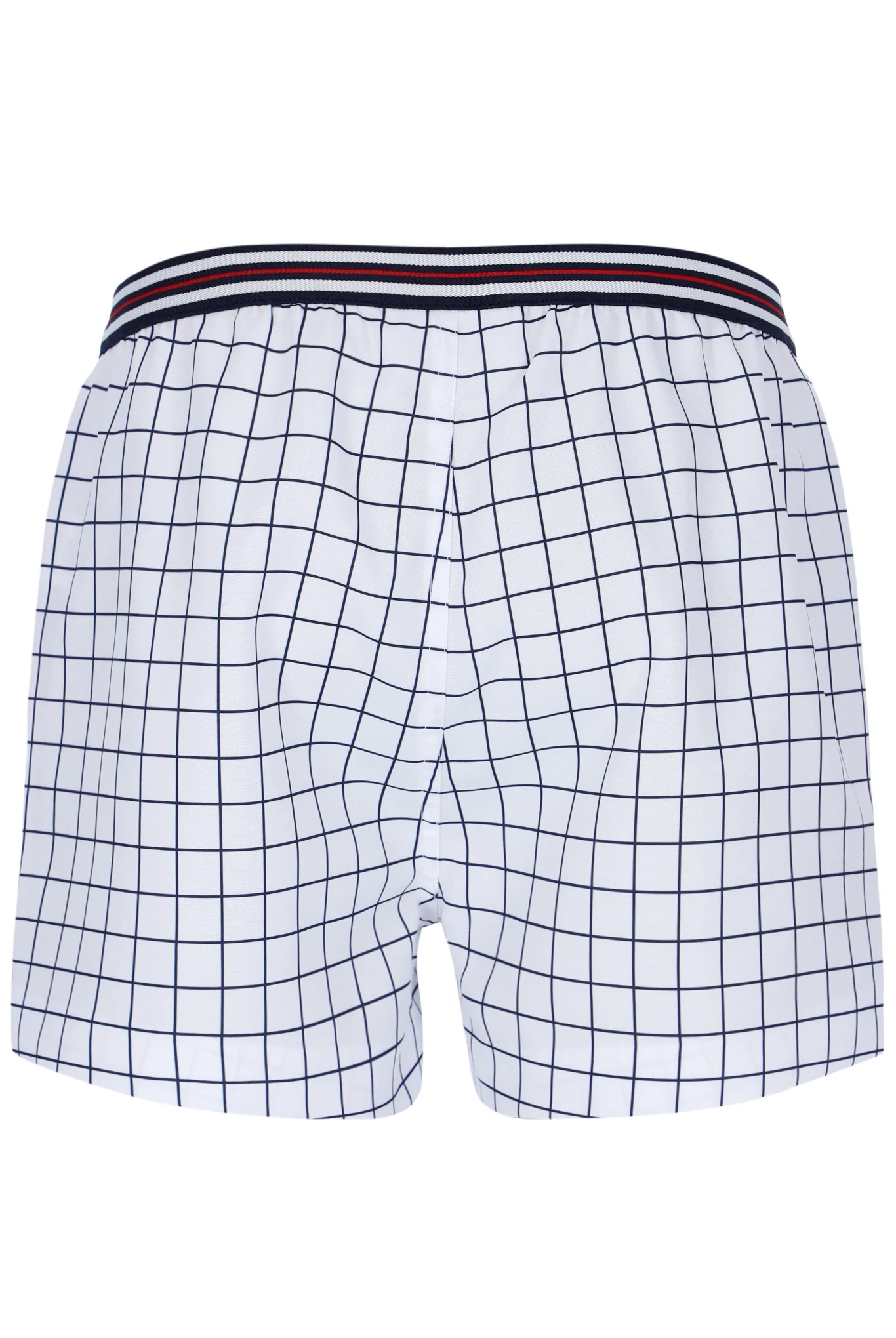 White High Tide Terry Pocket Stripe Shorts - Image 9