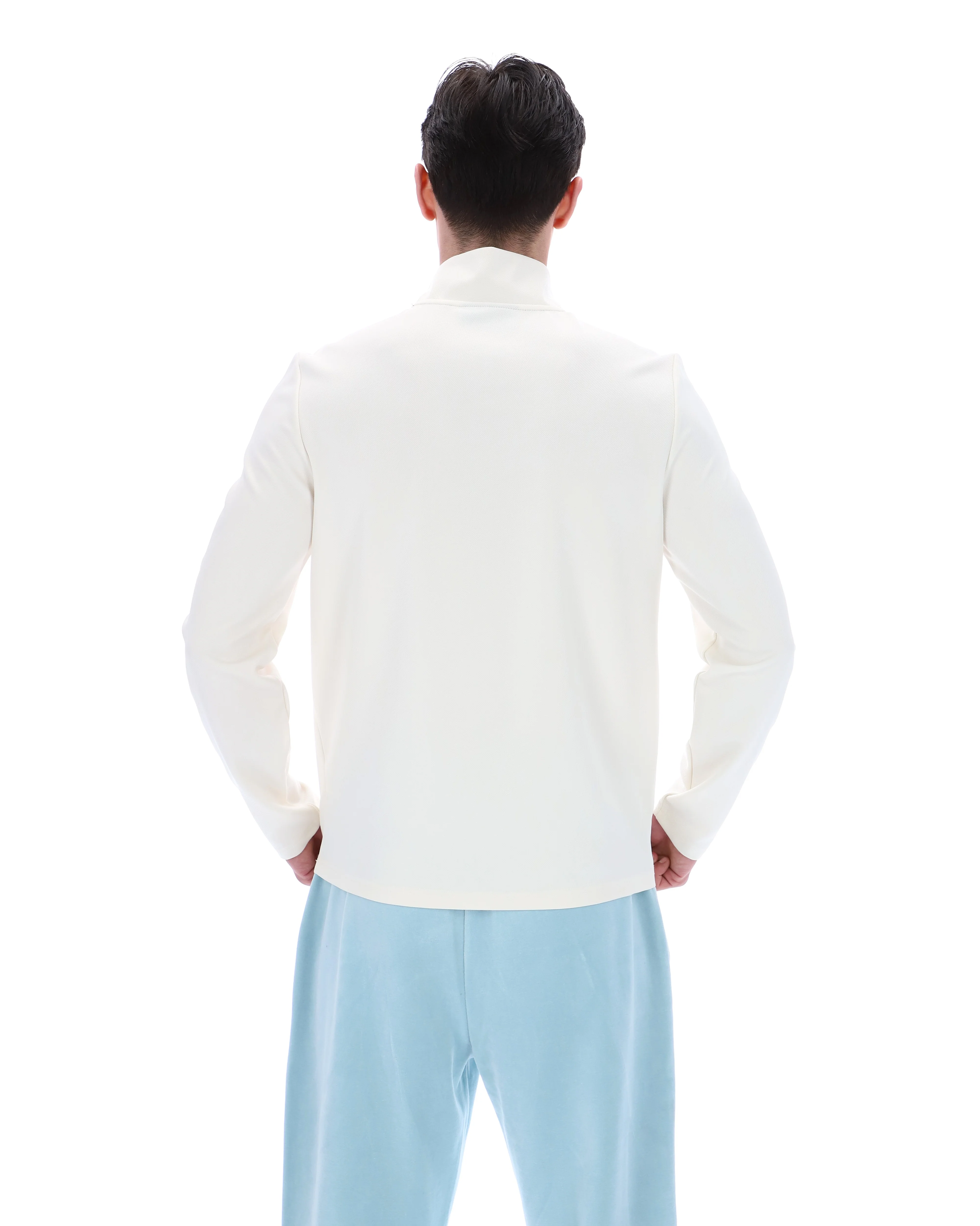 Coconut Milk Hogan 1/4 Zip Up - Image 8