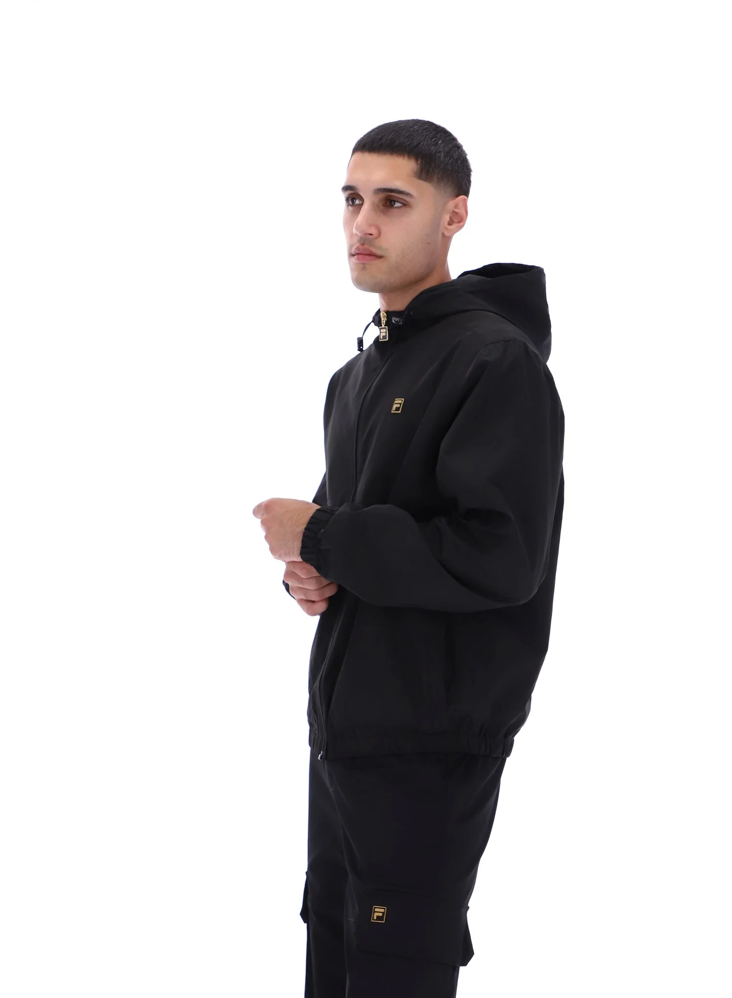 Black Ian Full Zip Jacket - Image 2