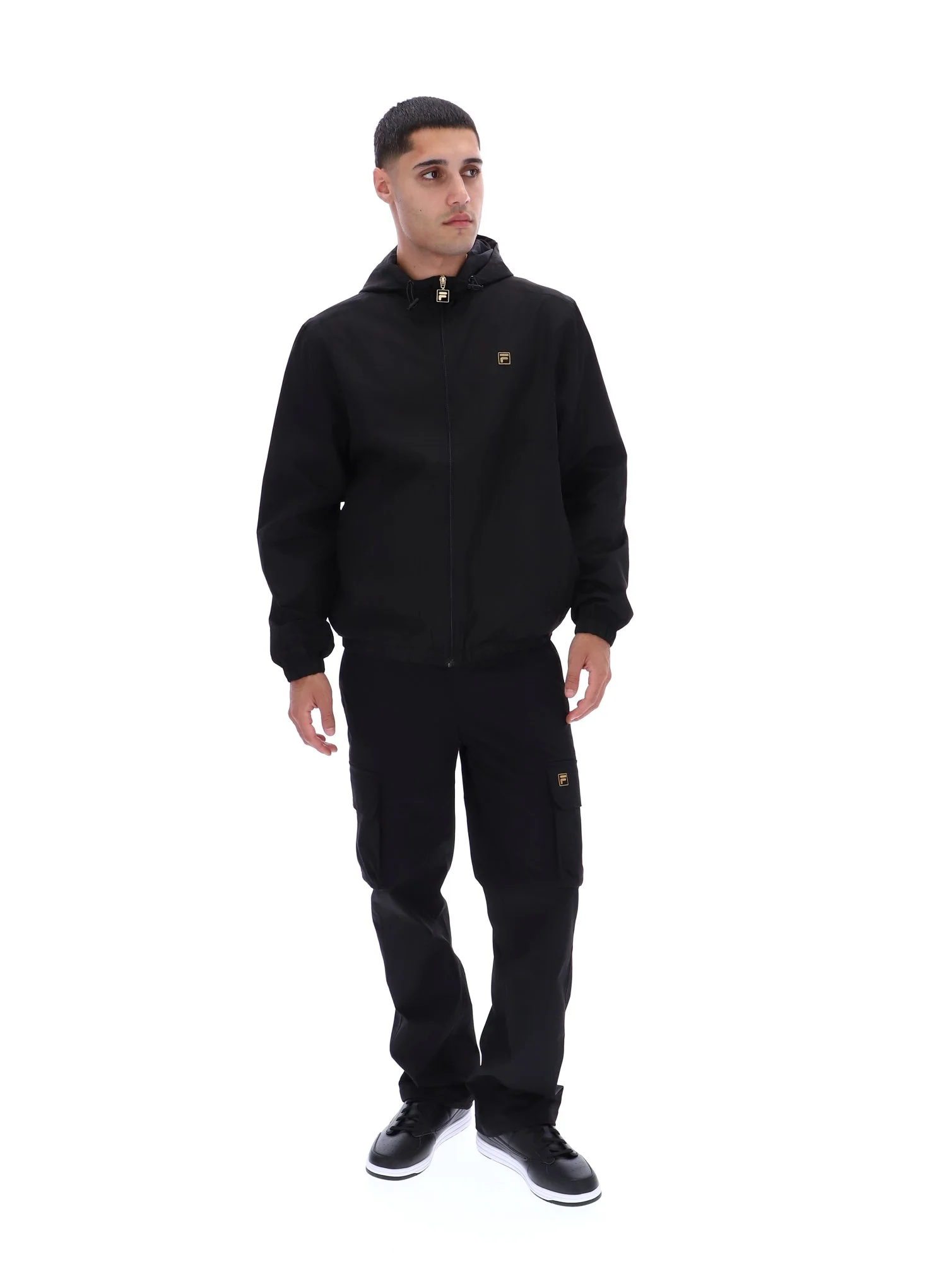 Black Ian Full Zip Jacket - Image 3