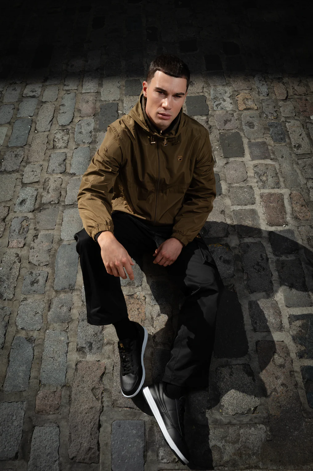 Dark Olive Ian Full Zip Jacket - Image 2