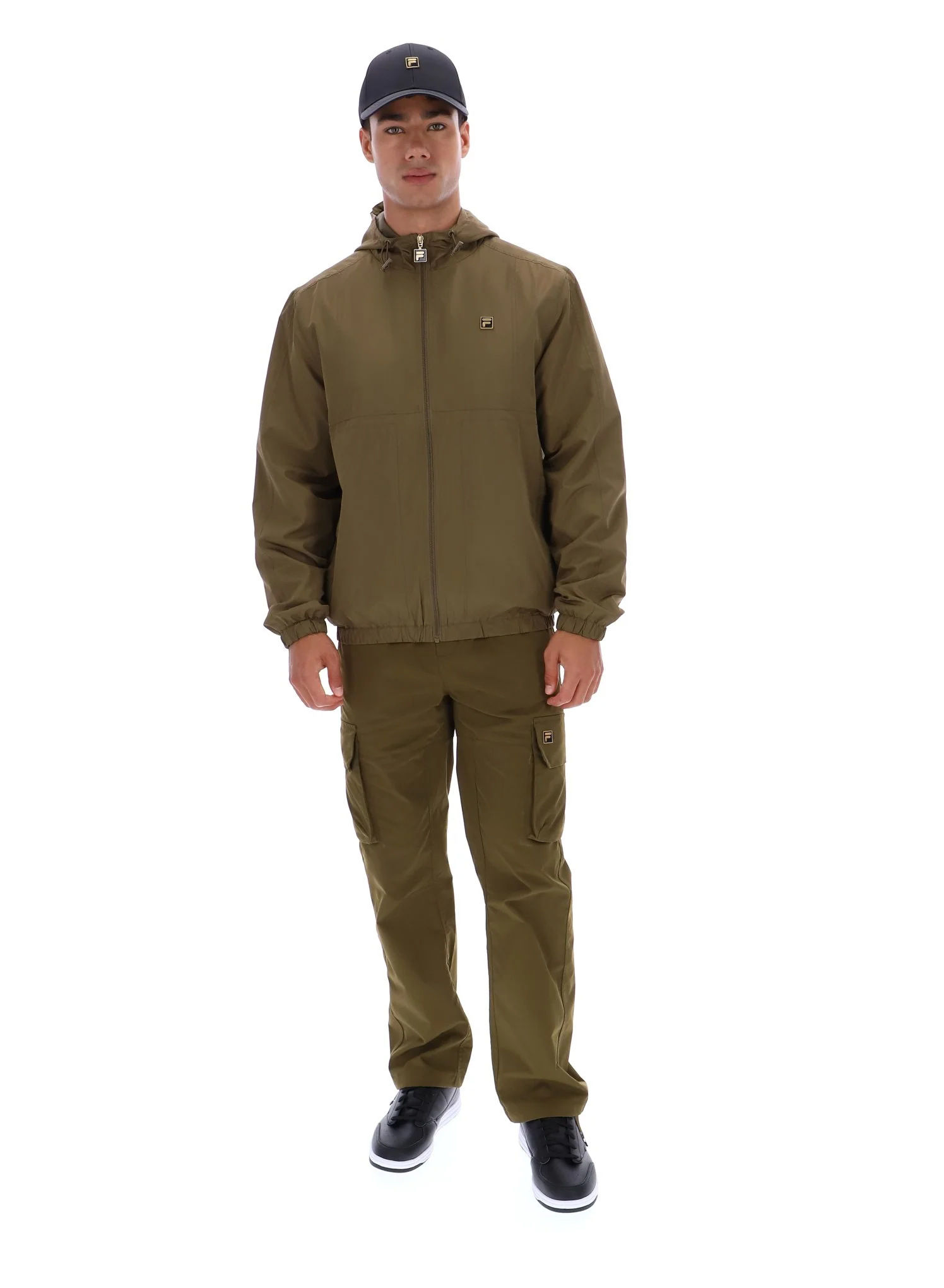 Dark Olive Ian Full Zip Jacket - Image 4