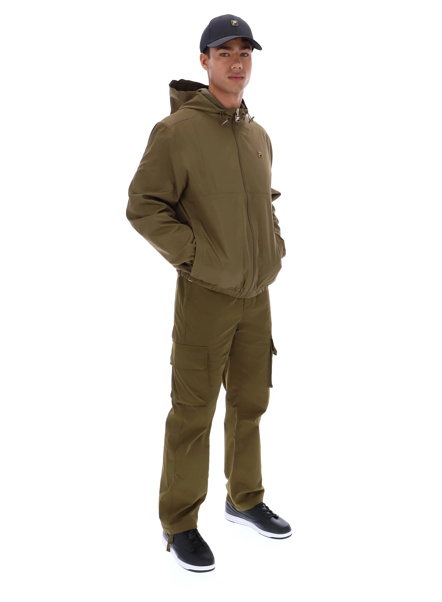 Dark Olive Ian Full Zip Jacket - Image 6
