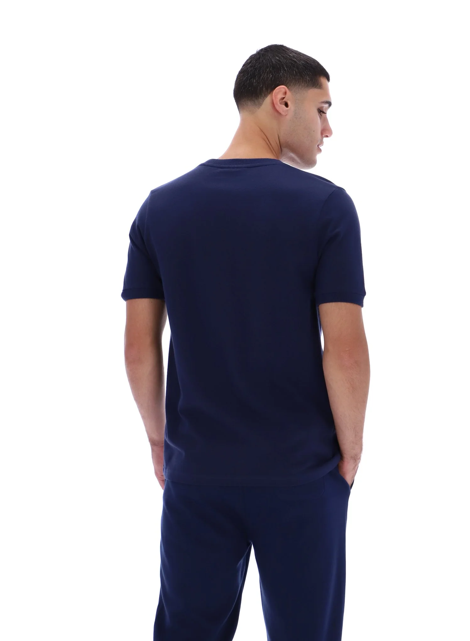 Fila Navy Iggy Striped T-Shirt - Image 7