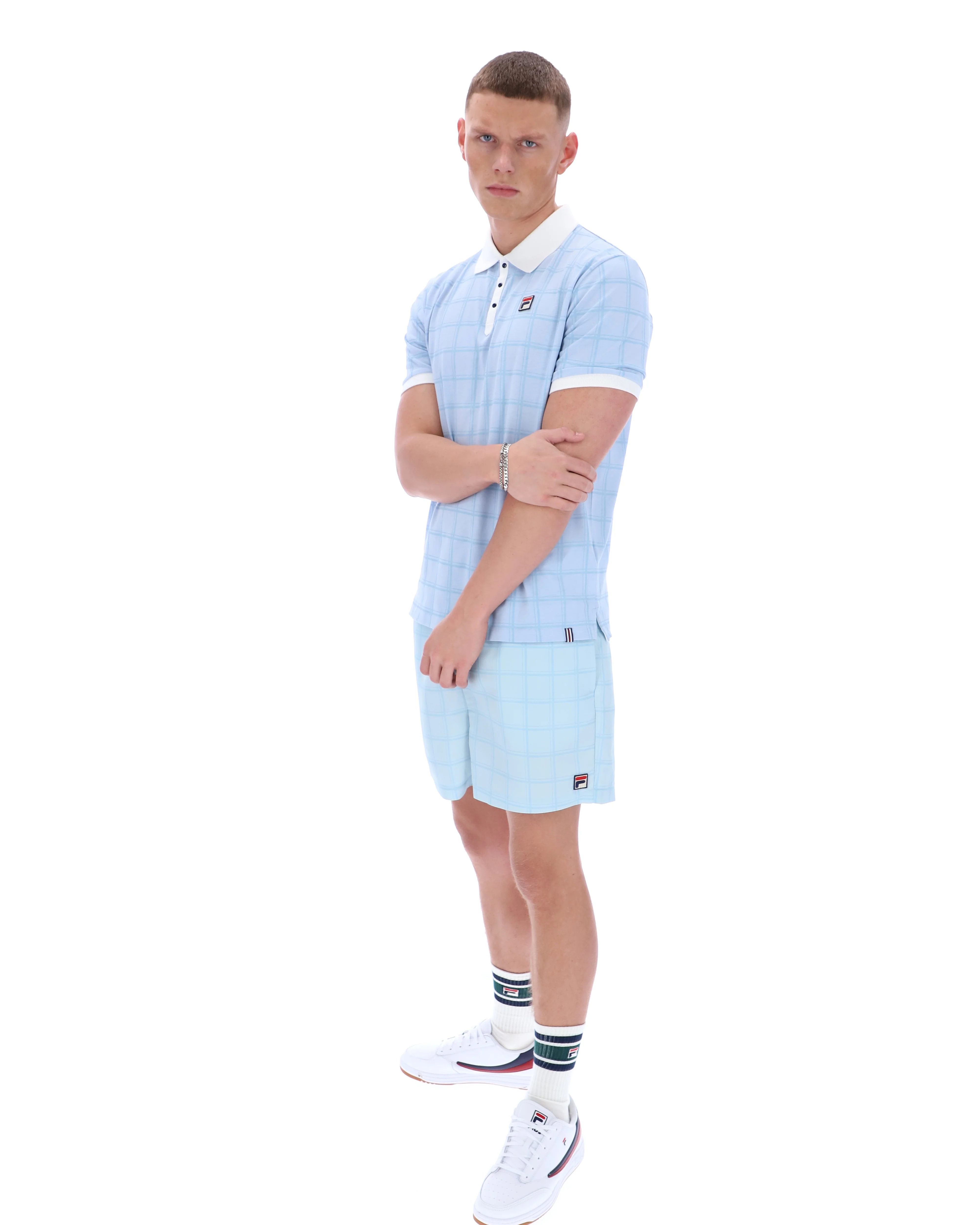 Skyway Ignazio Tonal Check Polo - Image 3