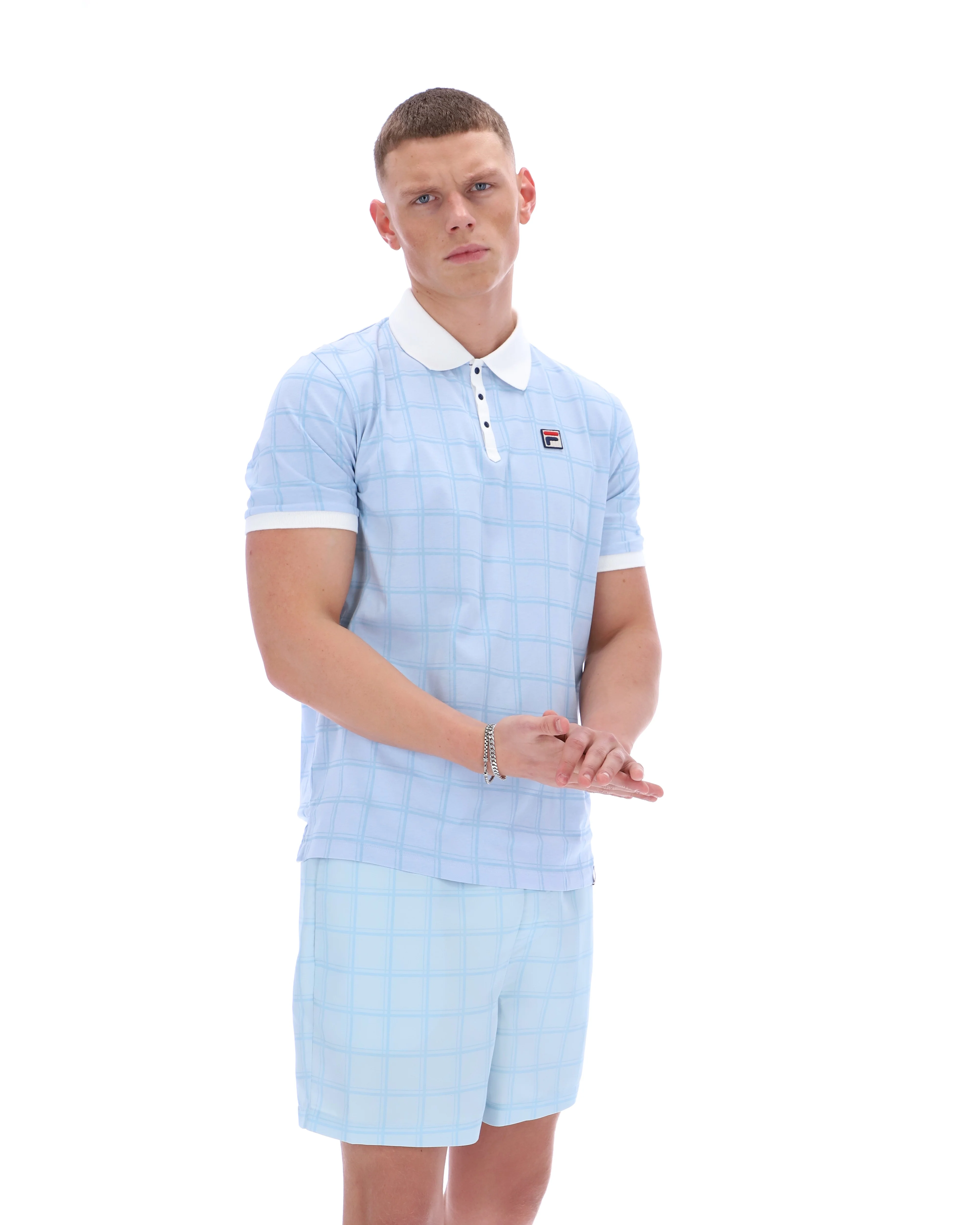 Skyway Ignazio Tonal Check Polo - Image 6