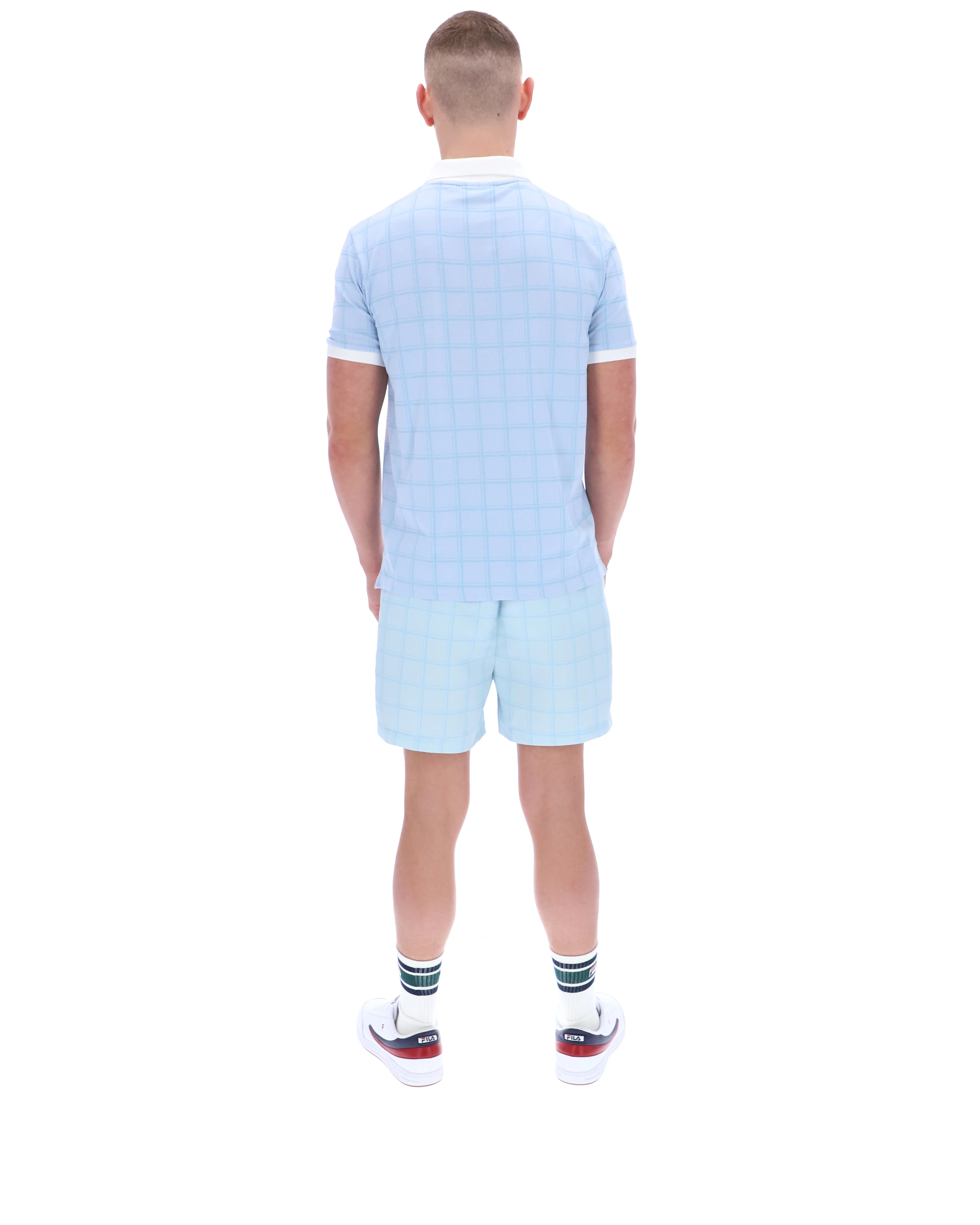 Skyway Ignazio Tonal Check Polo - Image 7