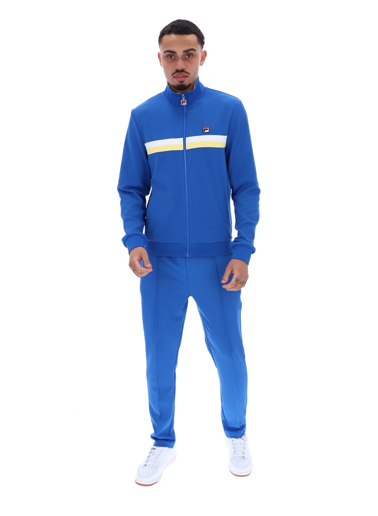 Turkish Sea Jason Colour Block Track Top - Image 4