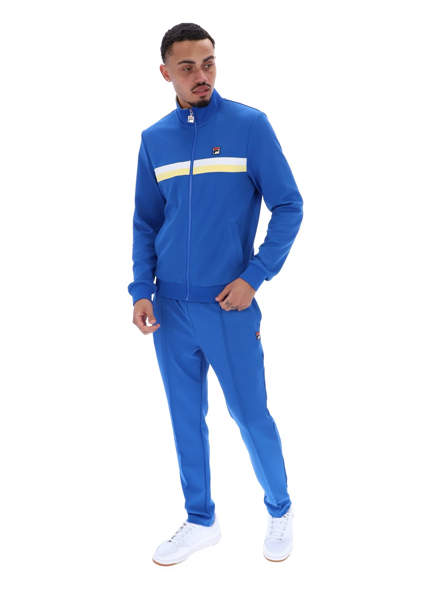 Turkish Sea Jason Colour Block Track Top - Image 5