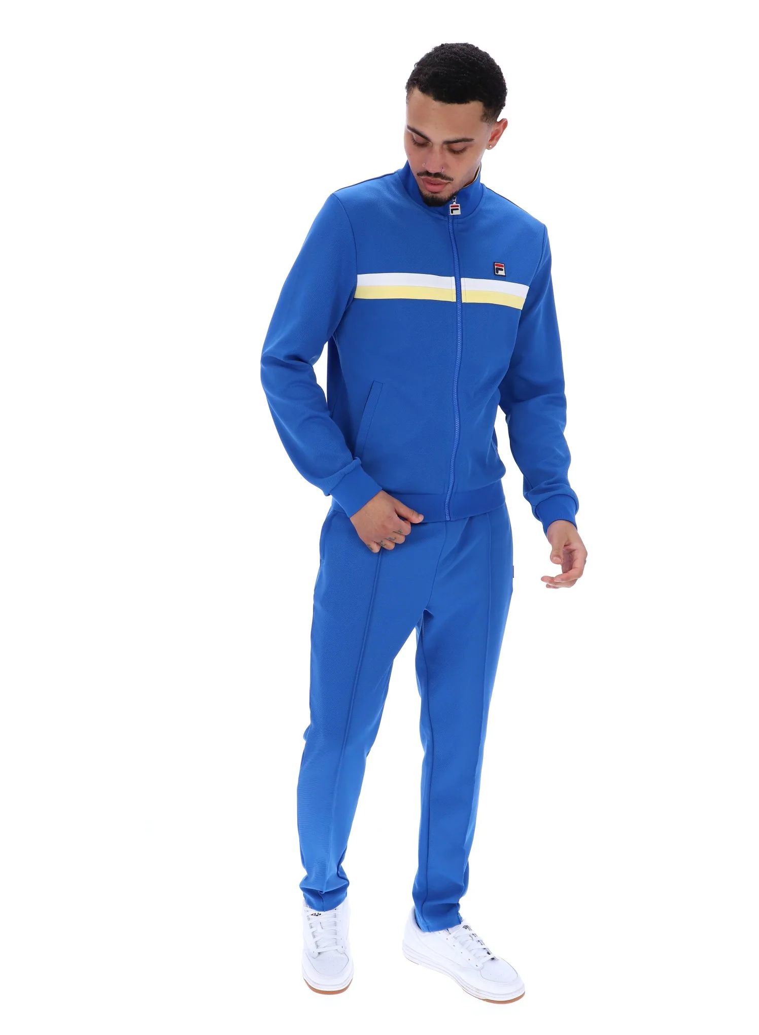 Turkish Sea Jason Colour Block Track Top - Image 6