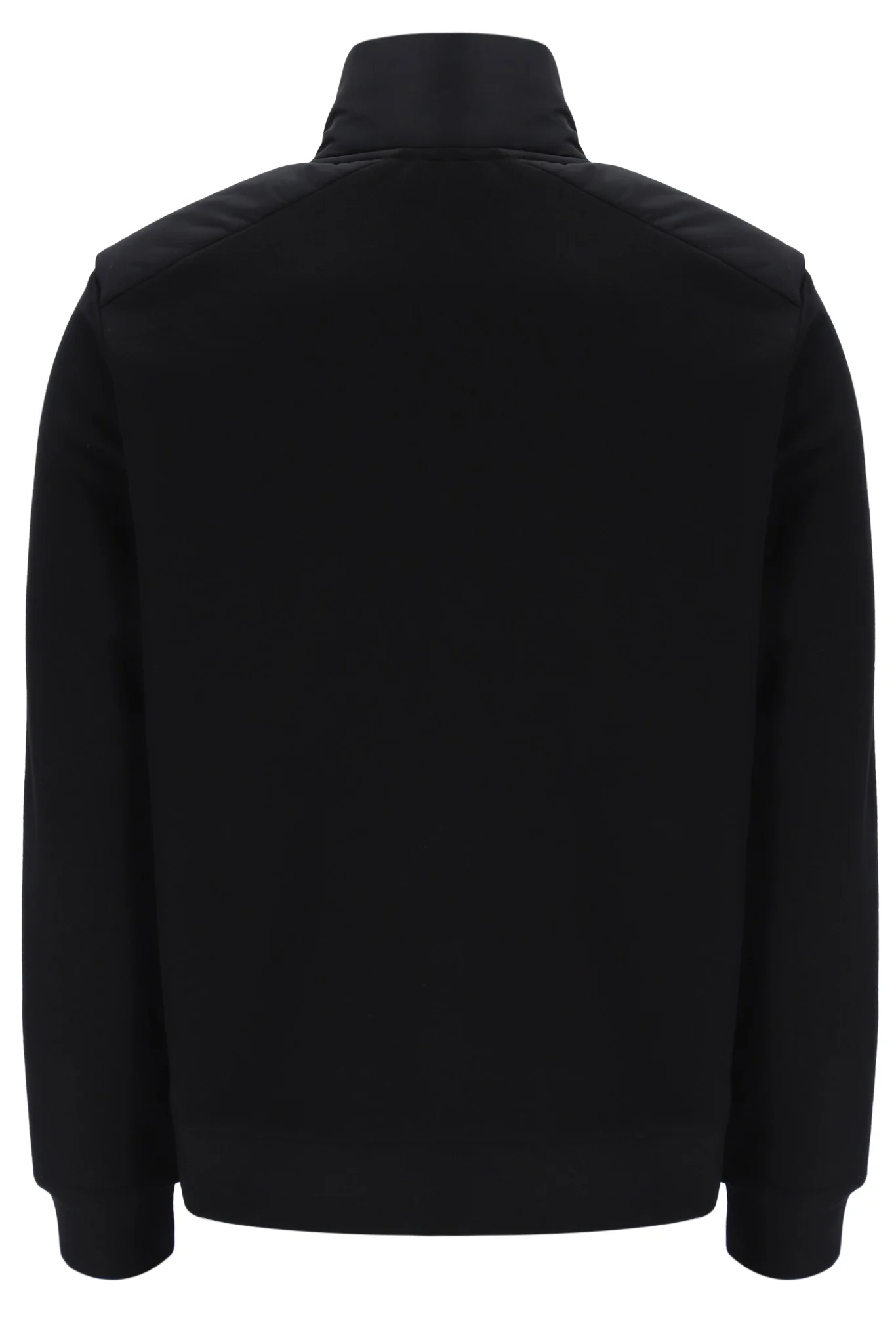 Black Jerry Full Zip Padded Jacket - Image 9