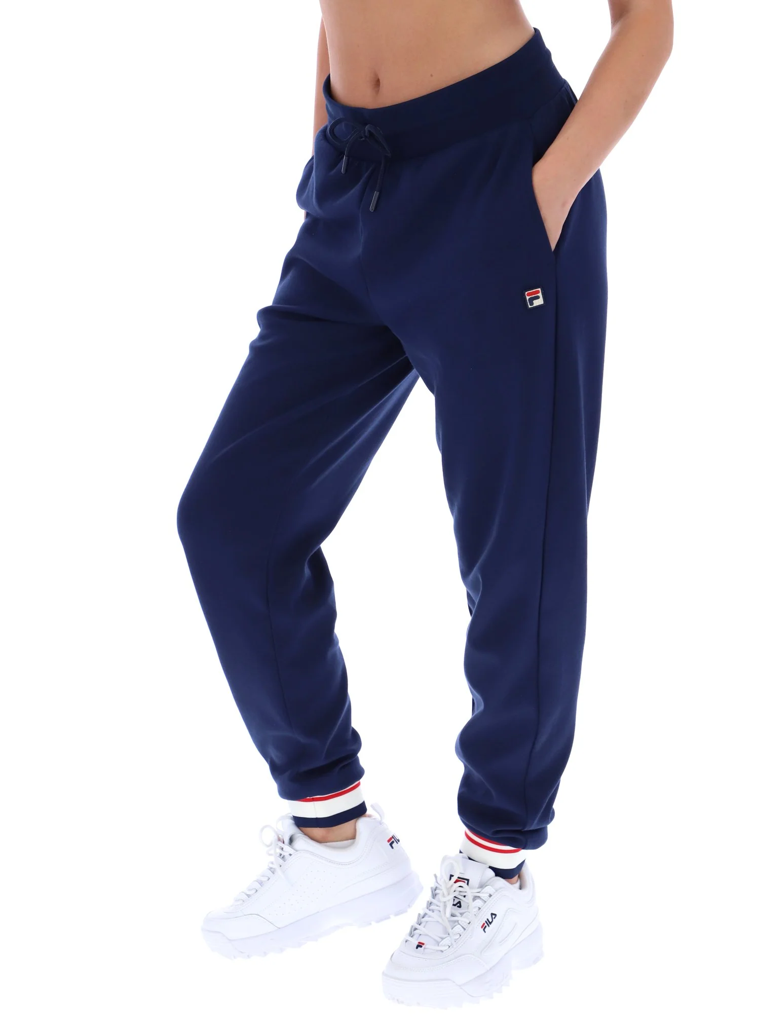 Fila Navy Jianna Cuffed Jogger - Image 3