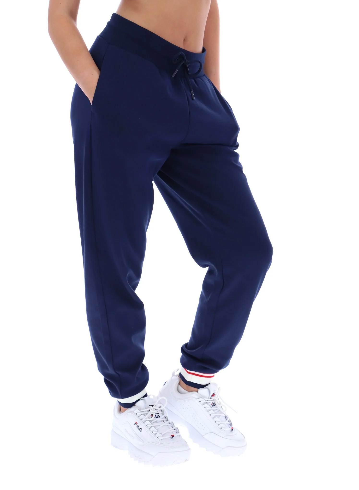Fila Navy Jianna Cuffed Jogger - Image 4