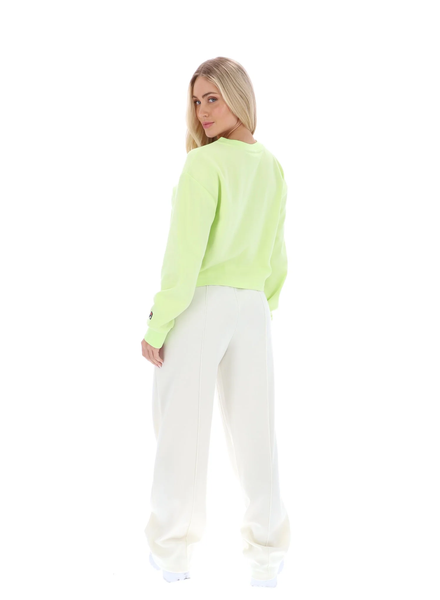 Shadow Lime Jorie Wide Crew Neck Sweatshirt - Image 7