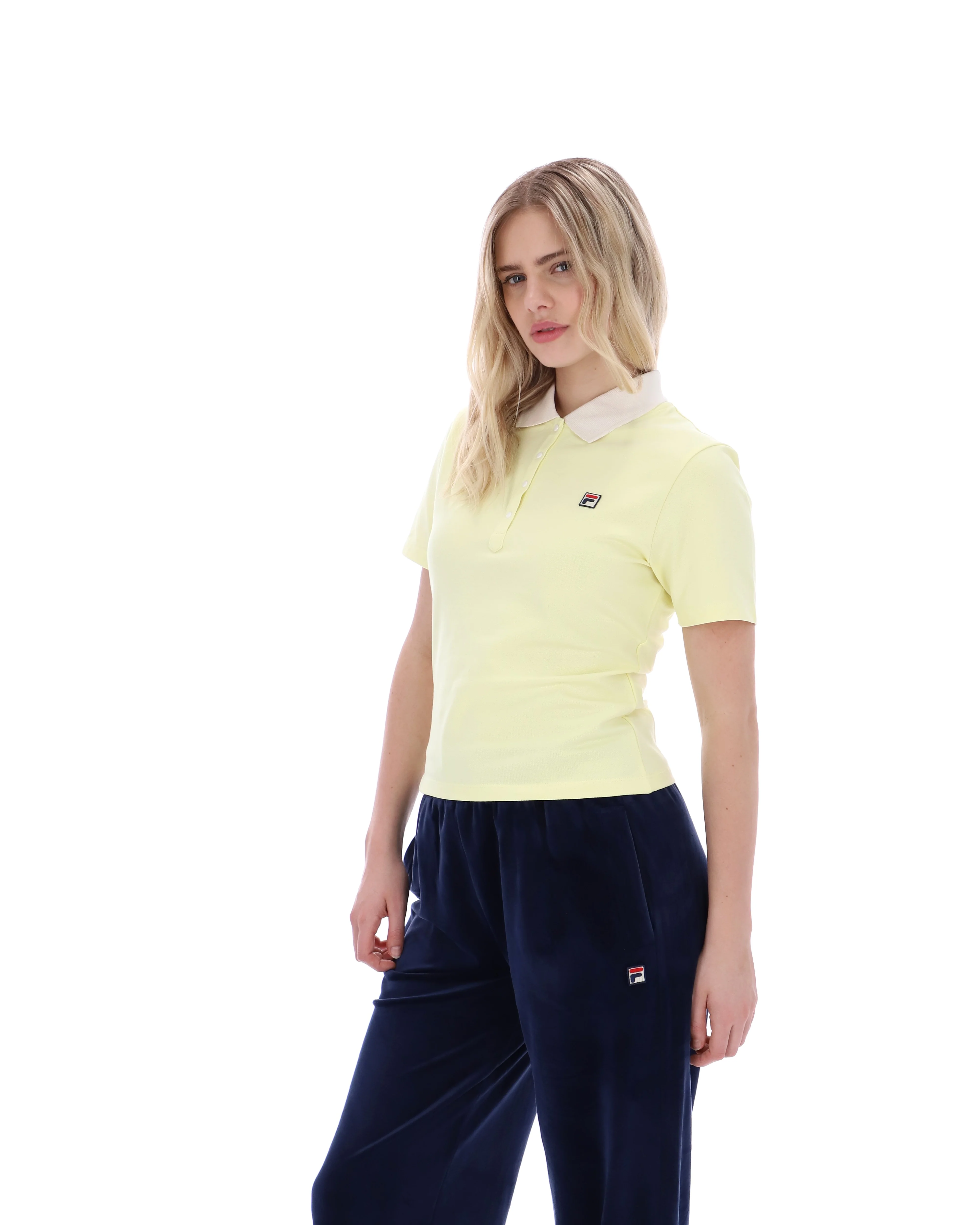 Wax Yellow Juno Fitted Iconic Polo - Image 4