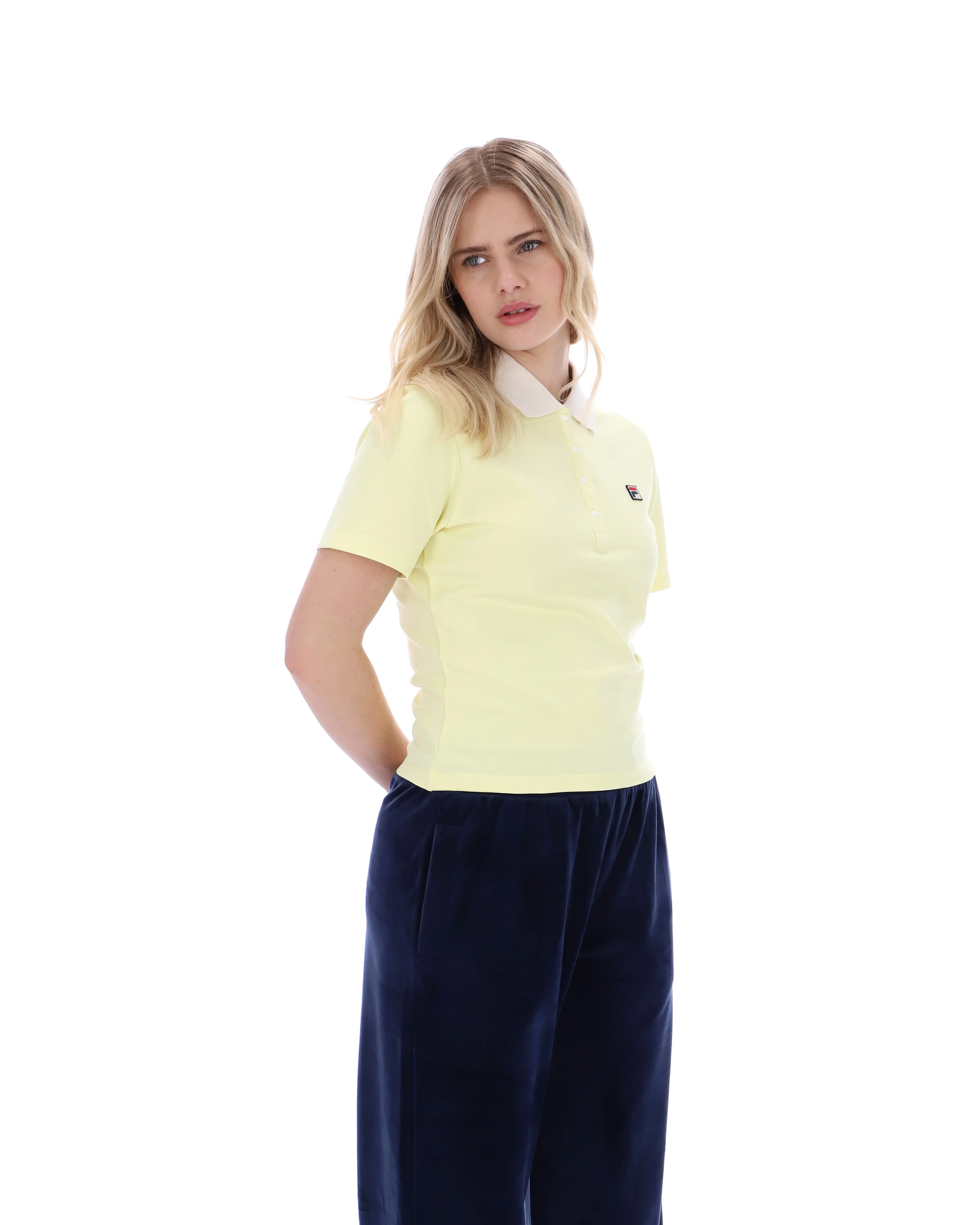 Wax Yellow Juno Fitted Iconic Polo - Image 6