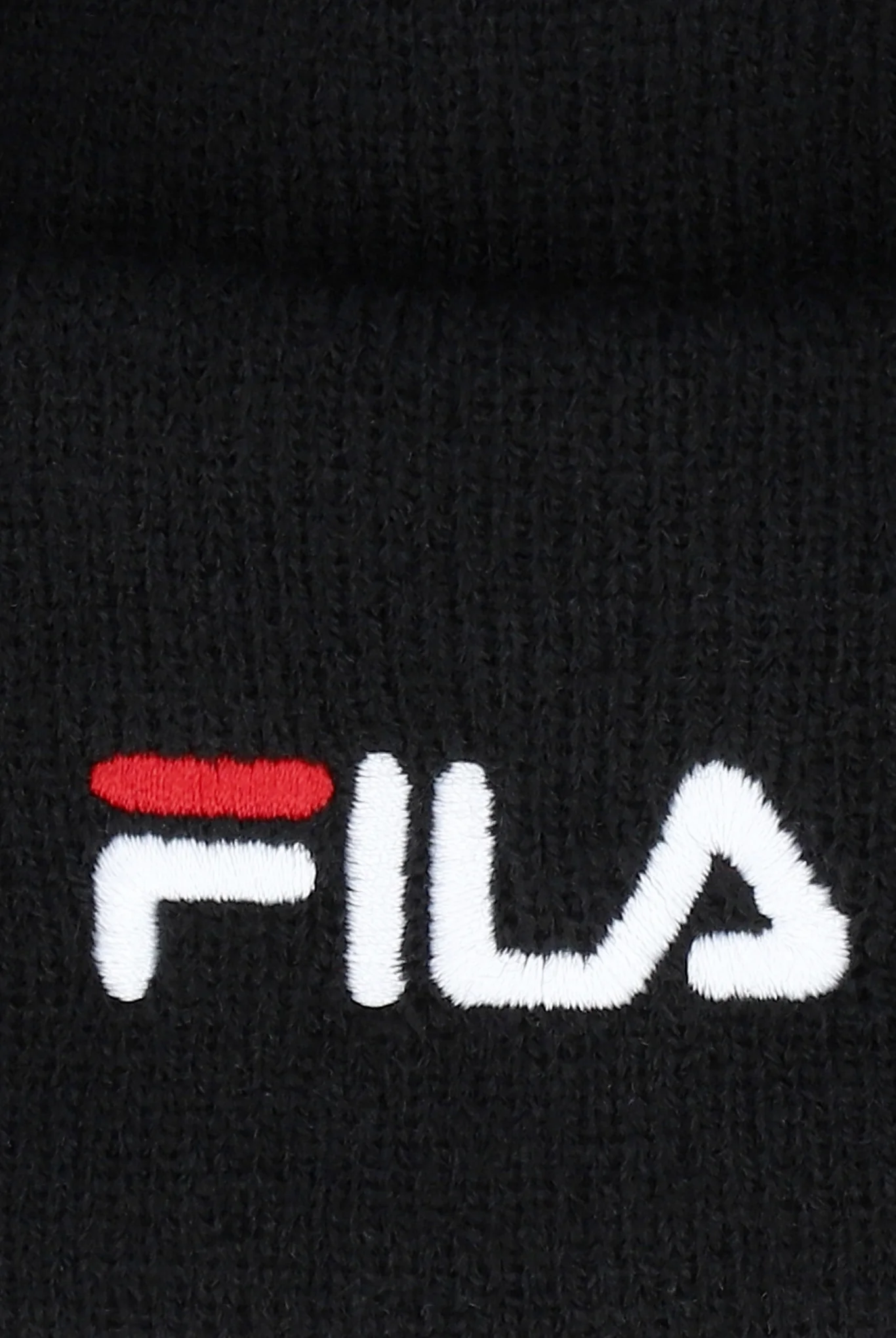 Black Karts Fine Rib Turn Up Beanie - Image 3