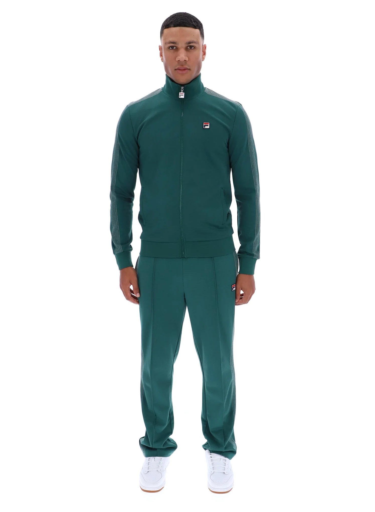 Rain Forest Keith Contrast Stitch Track Top - Image 3