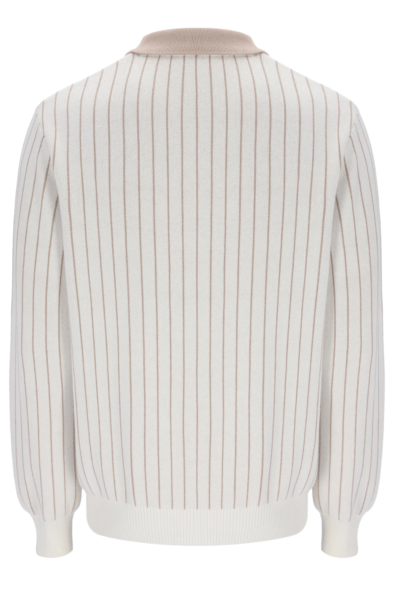 Gardenia Kobe Striped Knit Polo - Image 7