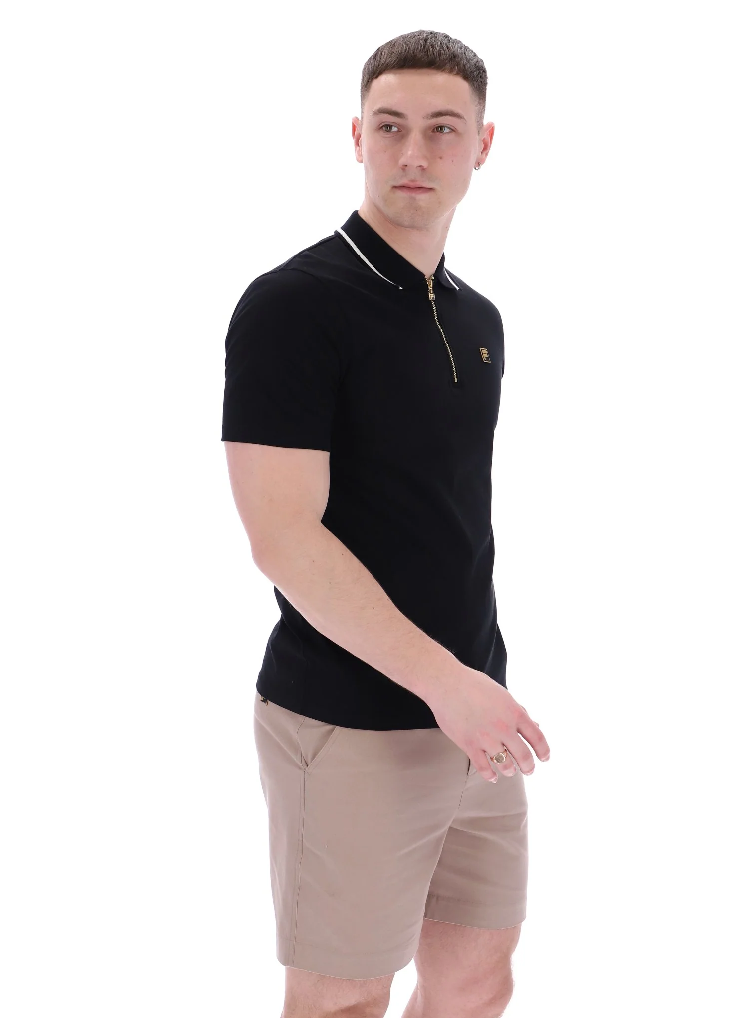 Black Lemar Premium Essential Polo - Image 10