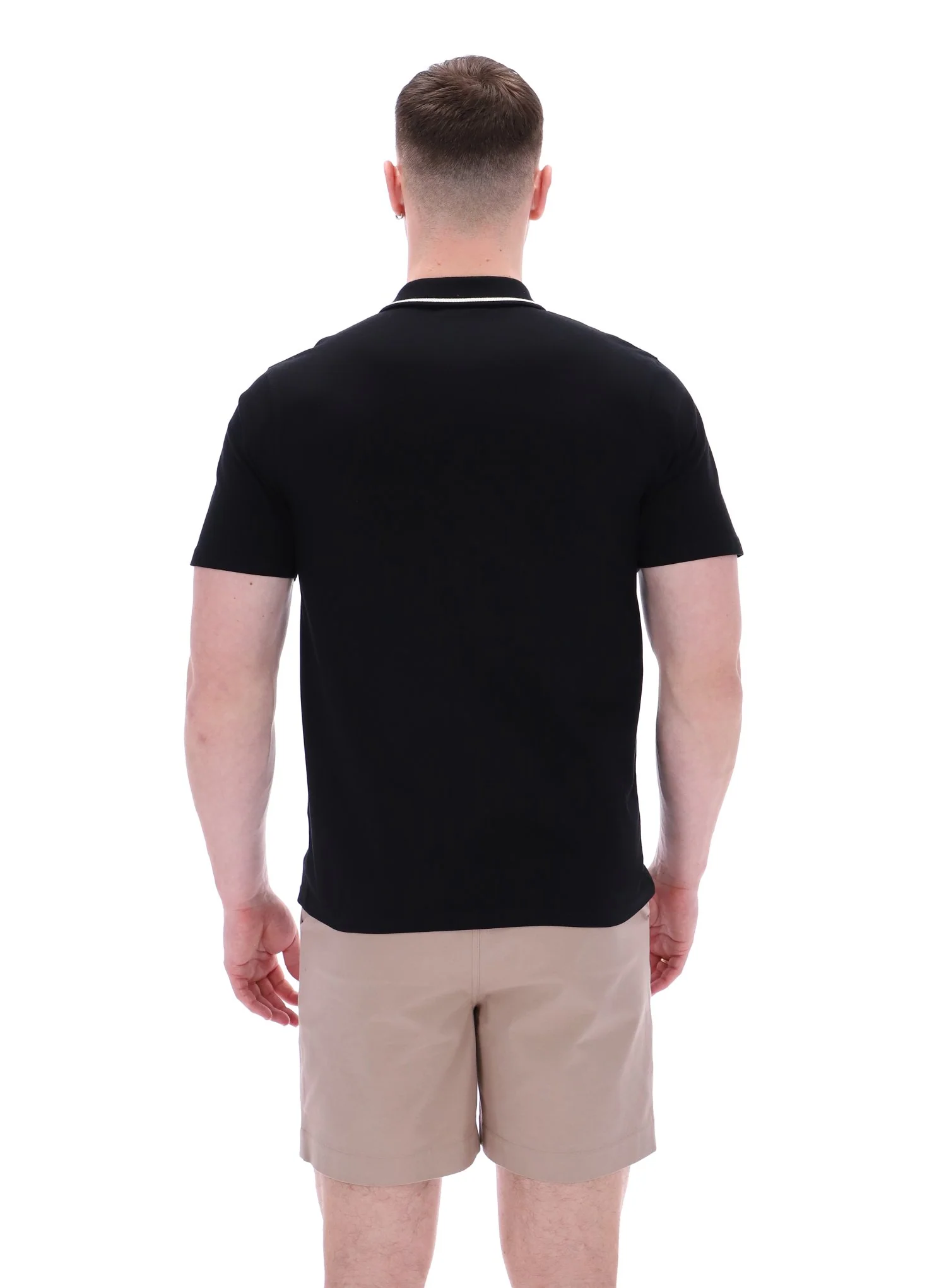 Black Lemar Premium Essential Polo - Image 11