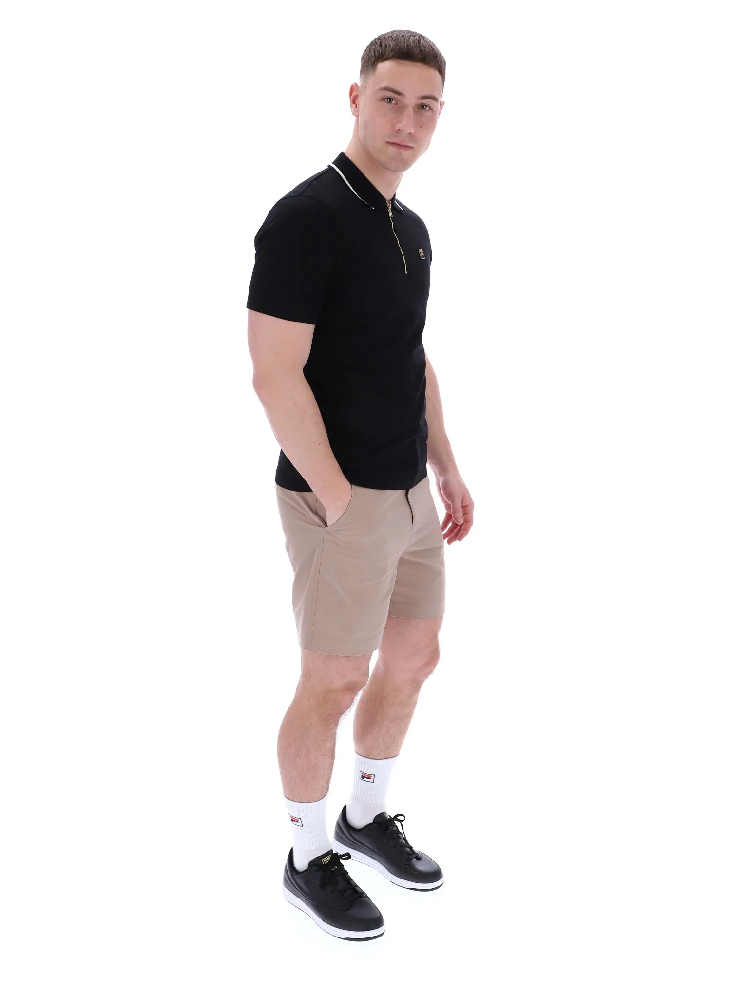 Black Lemar Premium Essential Polo - Image 7
