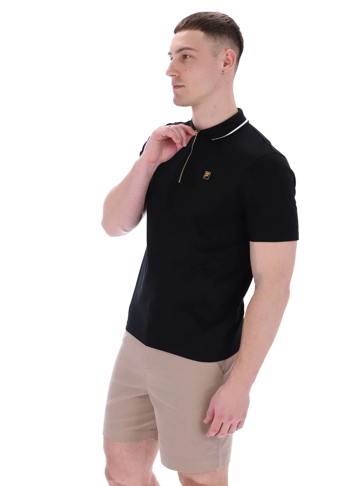 Black Lemar Premium Essential Polo - Image 9