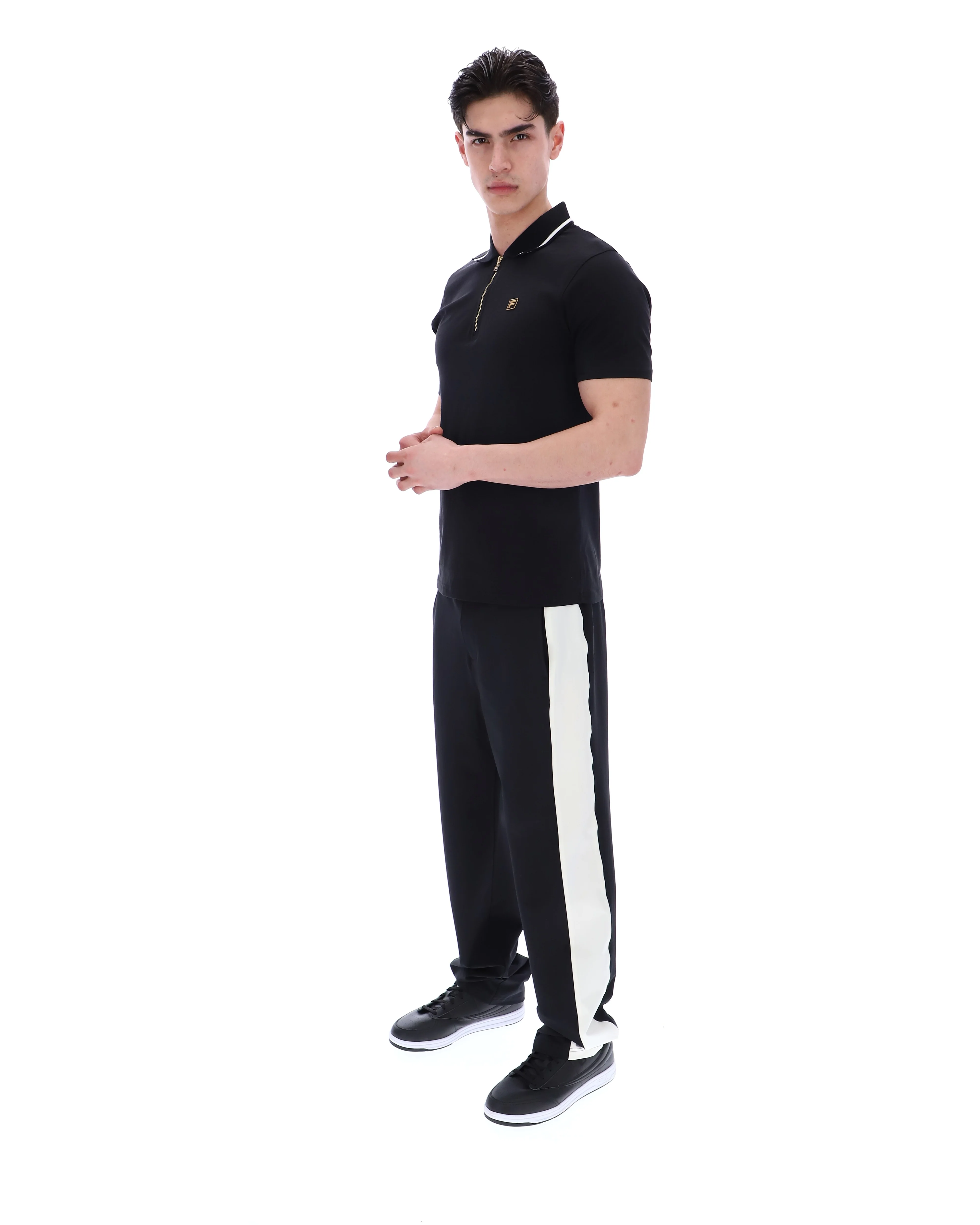Black Lemar Premium Essential Polo - Image 3