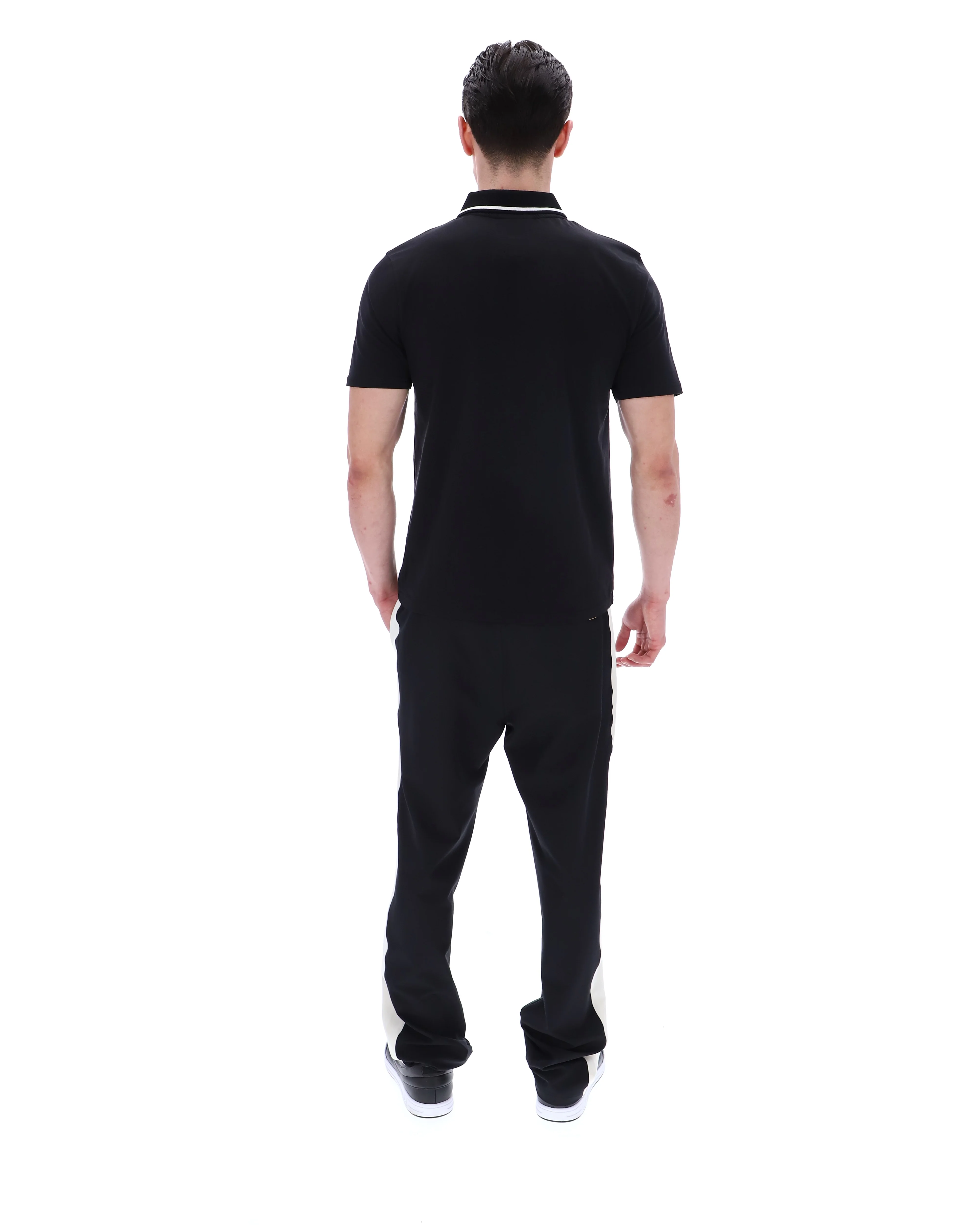 Black Lemar Premium Essential Polo - Image 7