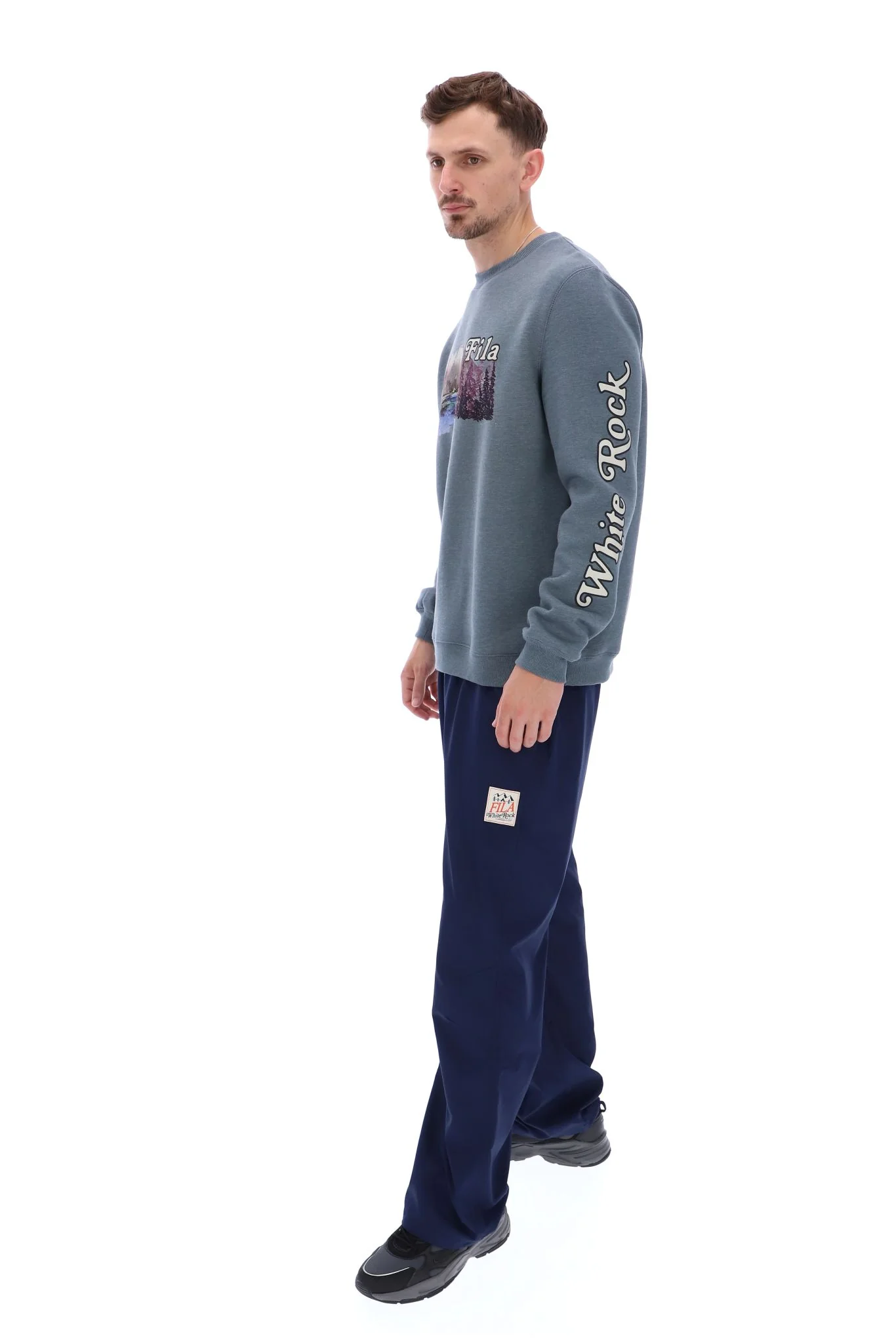 Stormy Weather Len Graphic Crew Sweatshirt - Image 4