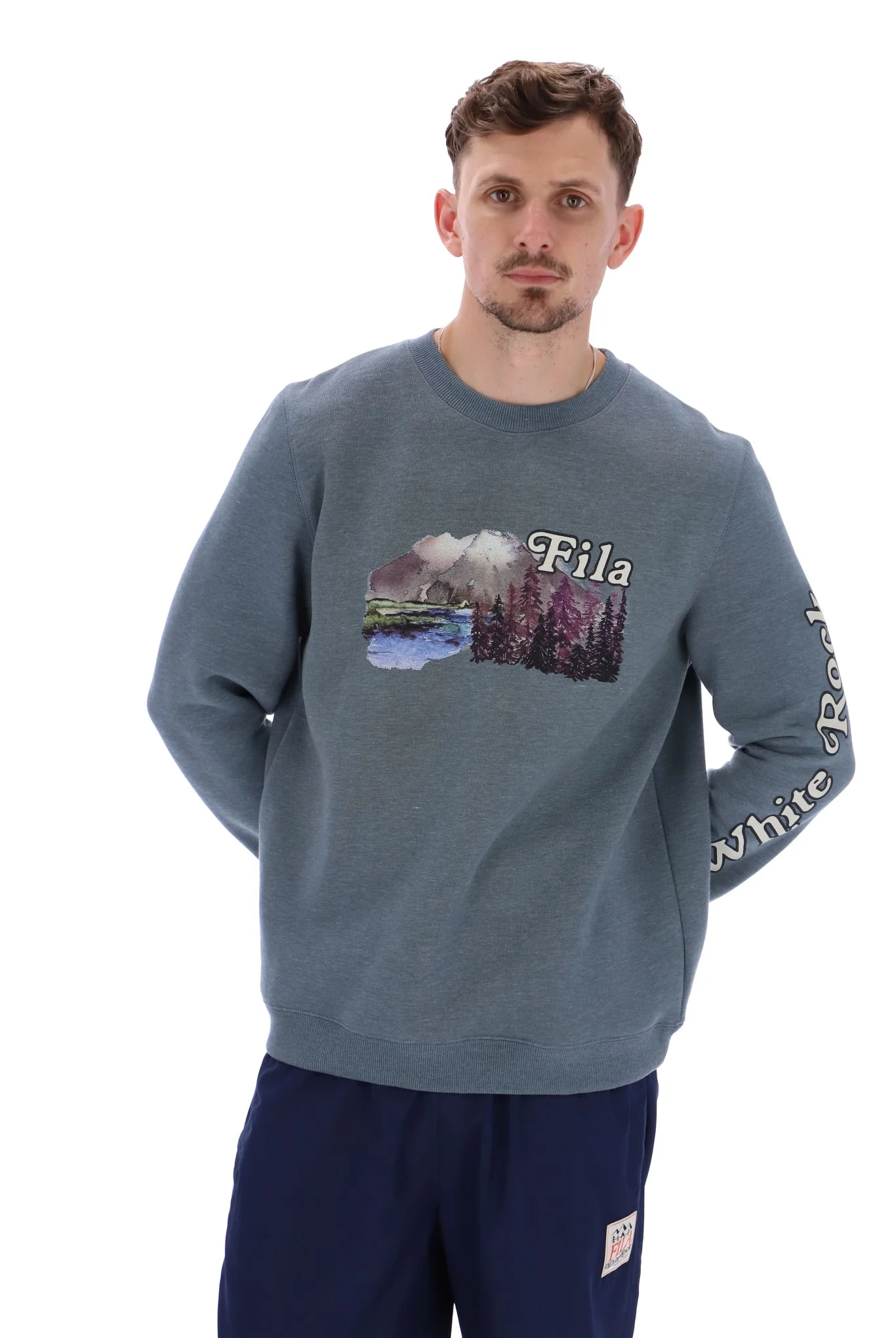 Stormy Weather Len Graphic Crew Sweatshirt - Image 7